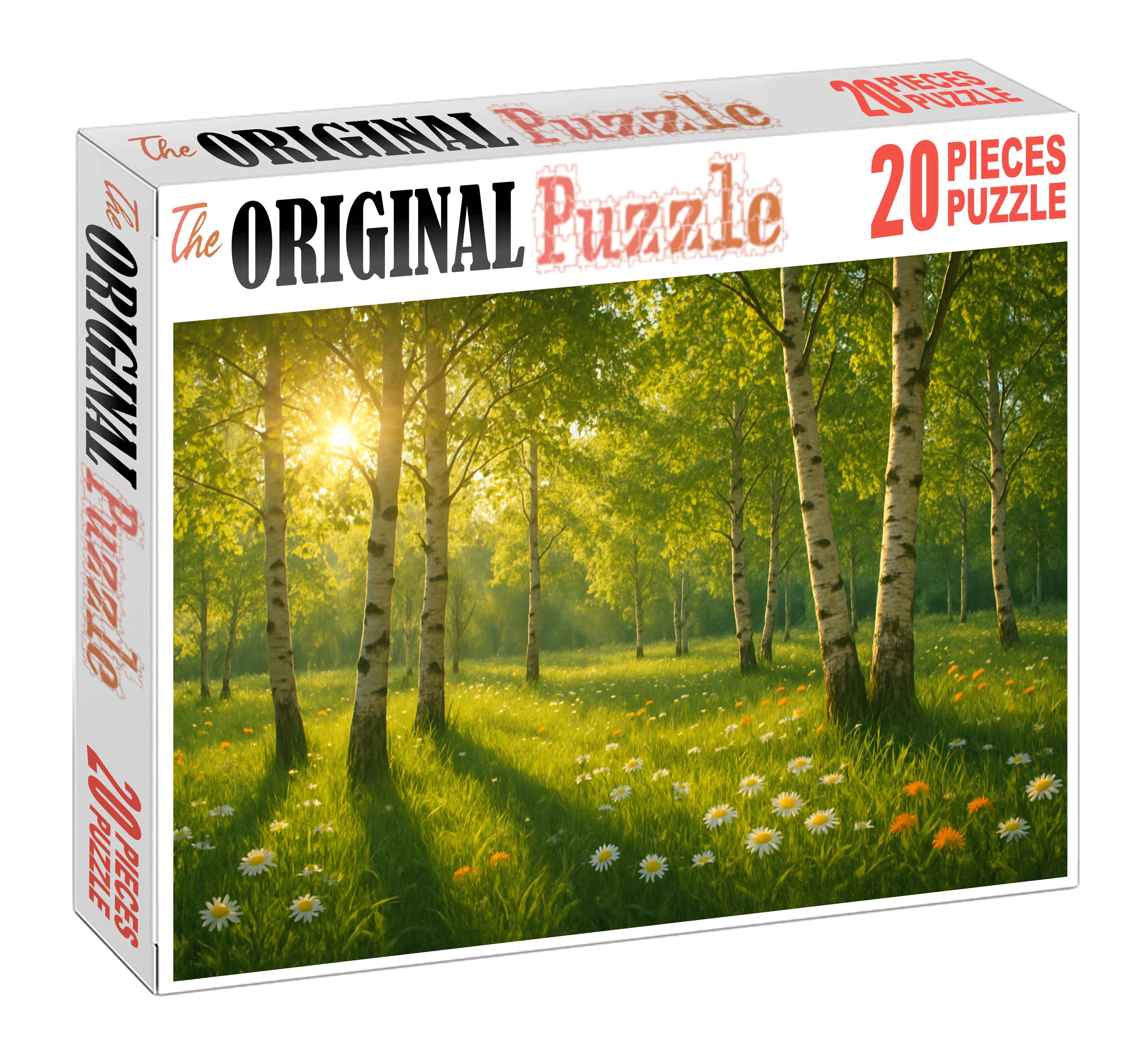 Sunlit Aspen Hollow Easy Puzzles
