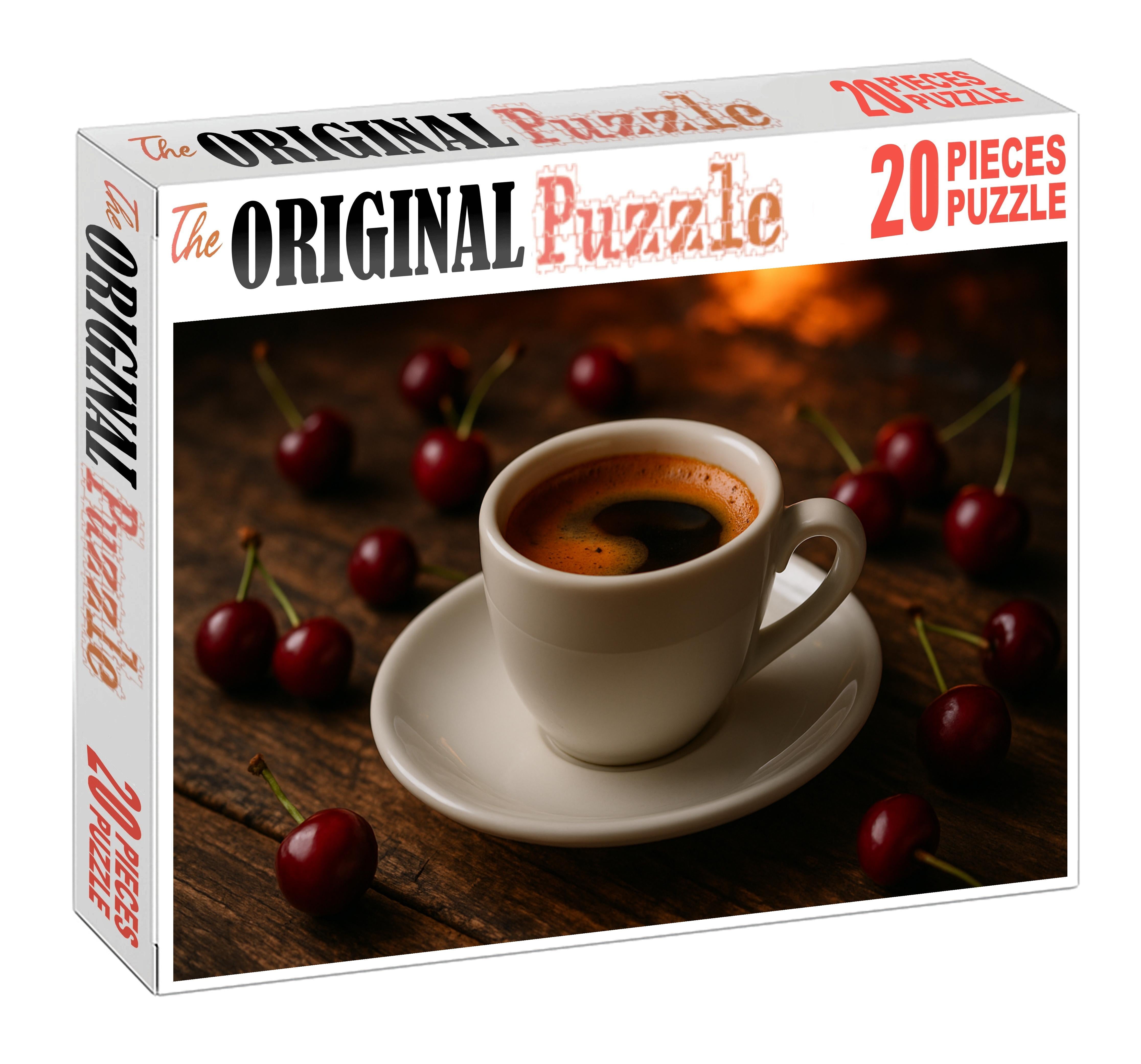 Crimson Ember Bold Espresso With Cherry And Molasses Depths 200 Piece Puzzle