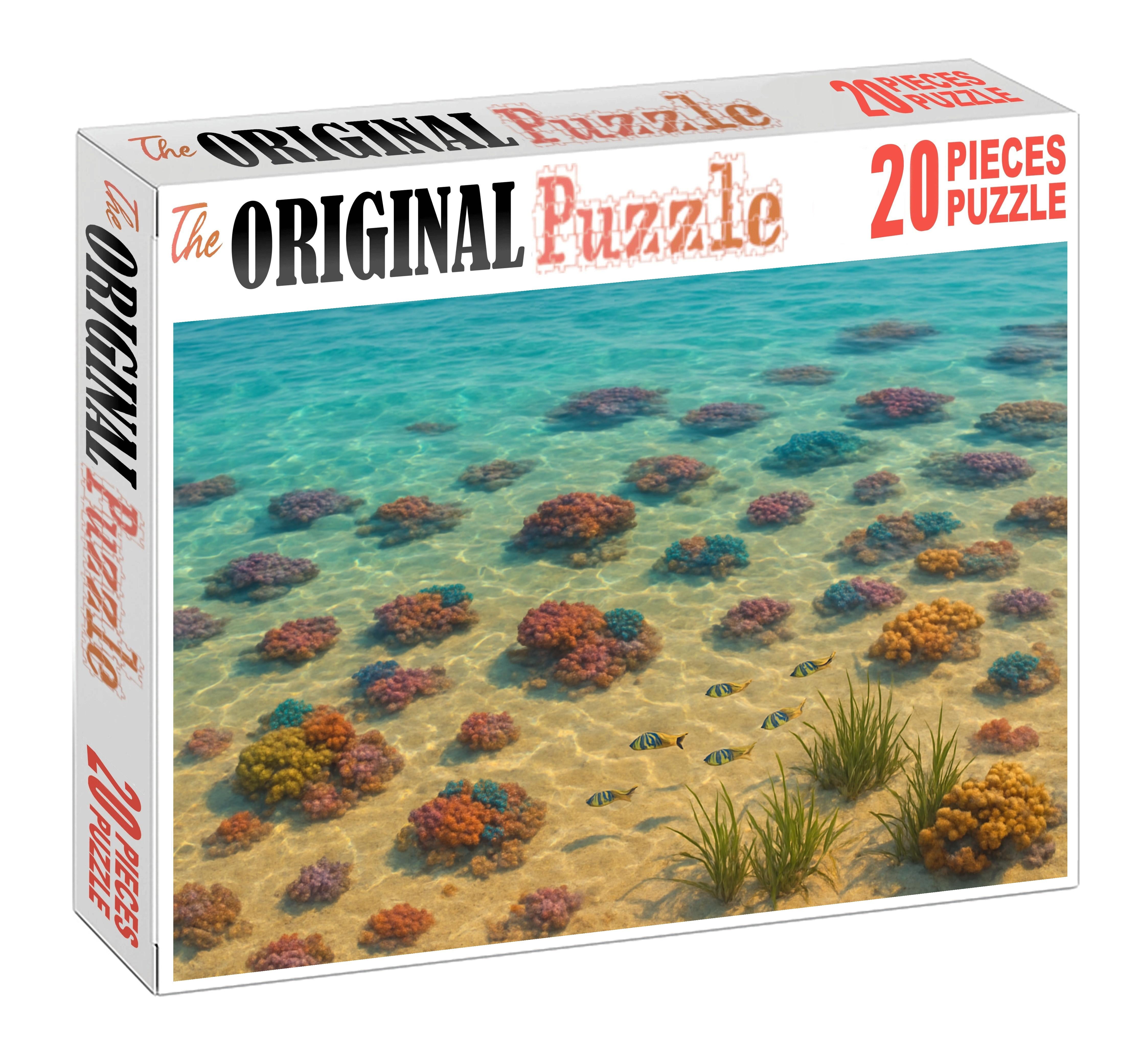 Golden Sunlit Shoals 100 Piece Puzzle