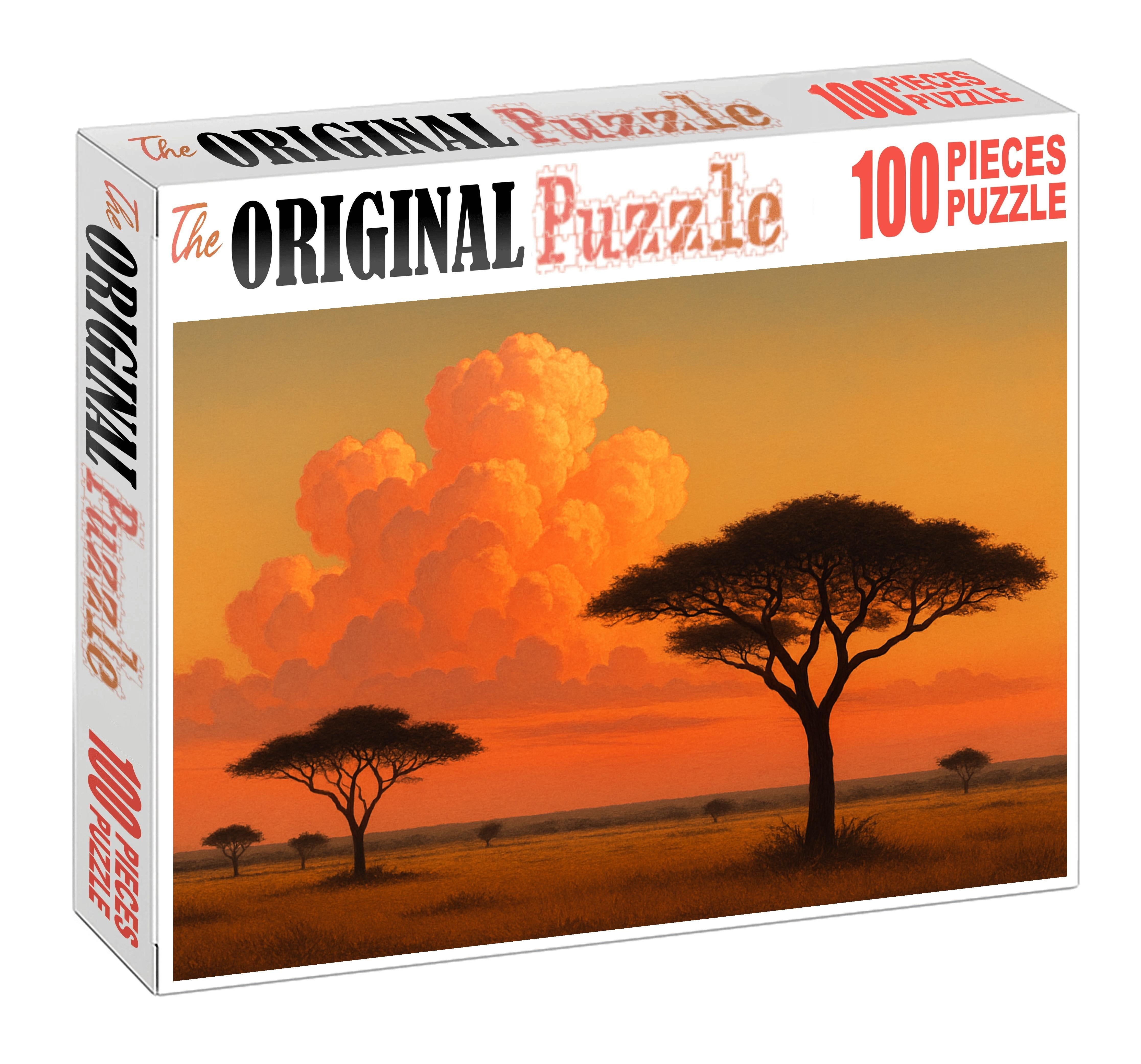 Sunset Glow Savannah 200 Piece Puzzle