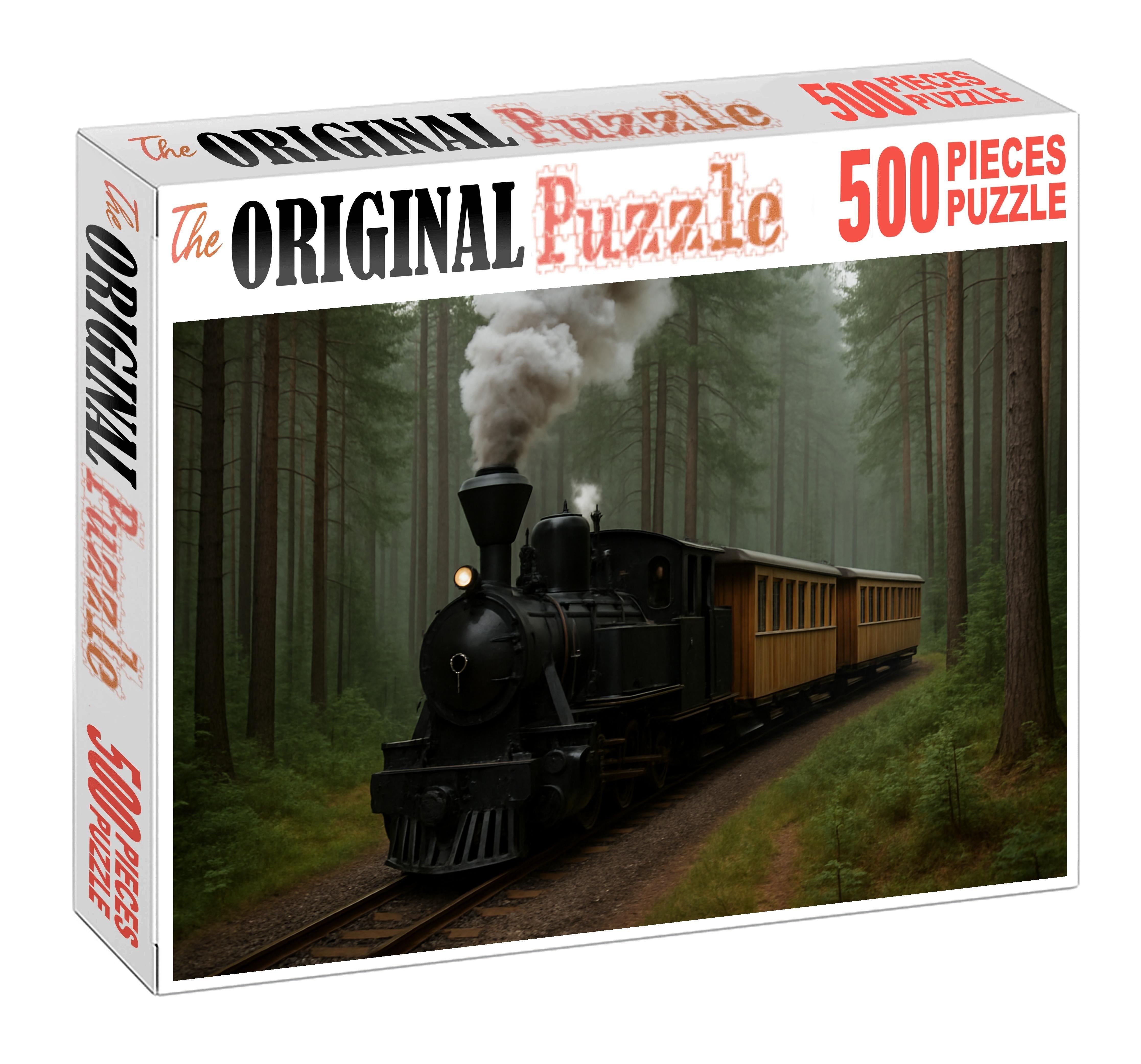 Rustic Pine Narrow Gauge Steam Mini Puzzle