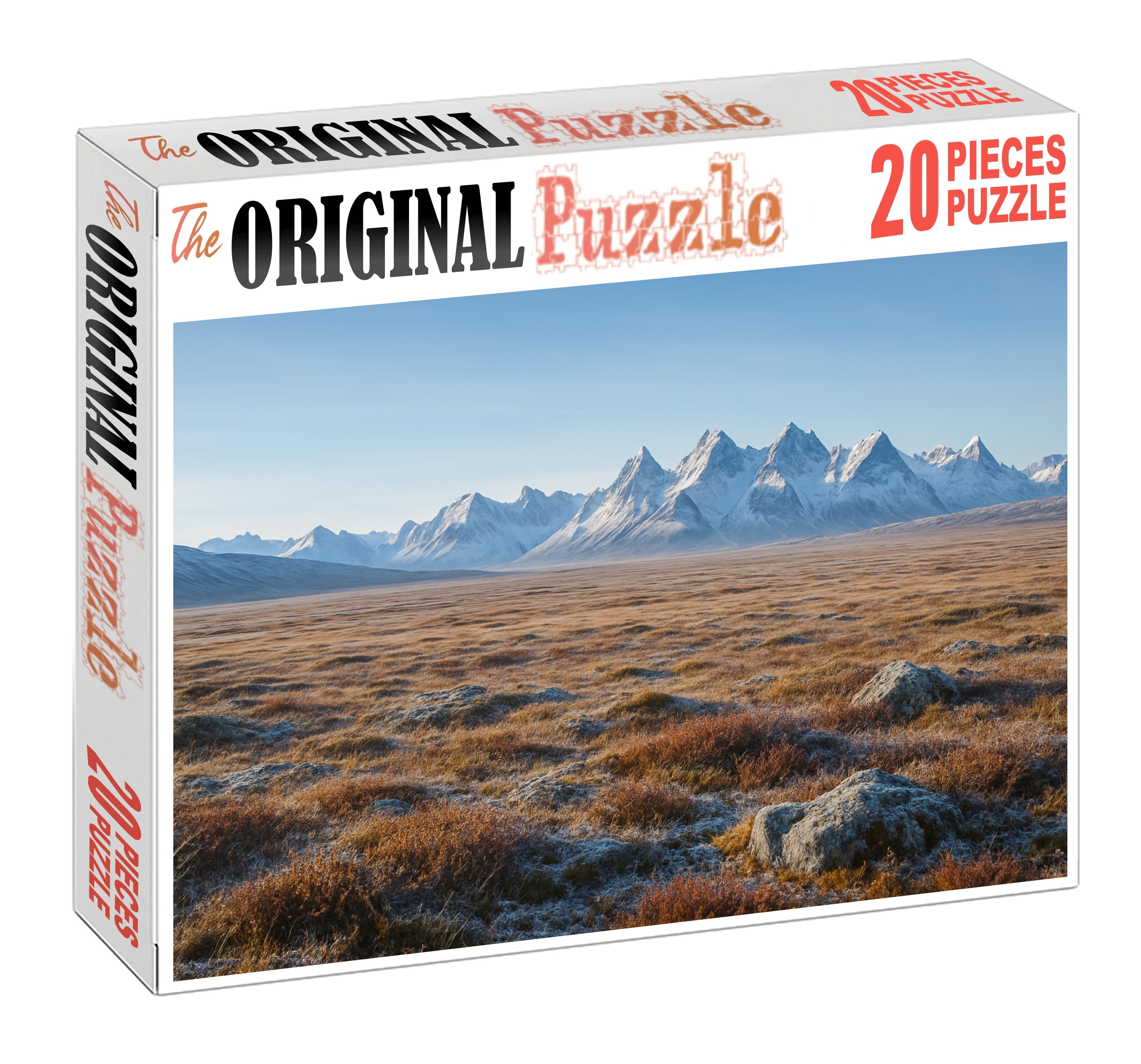 Frozen Tundra Expanse Custom Jigsaw Puzzle