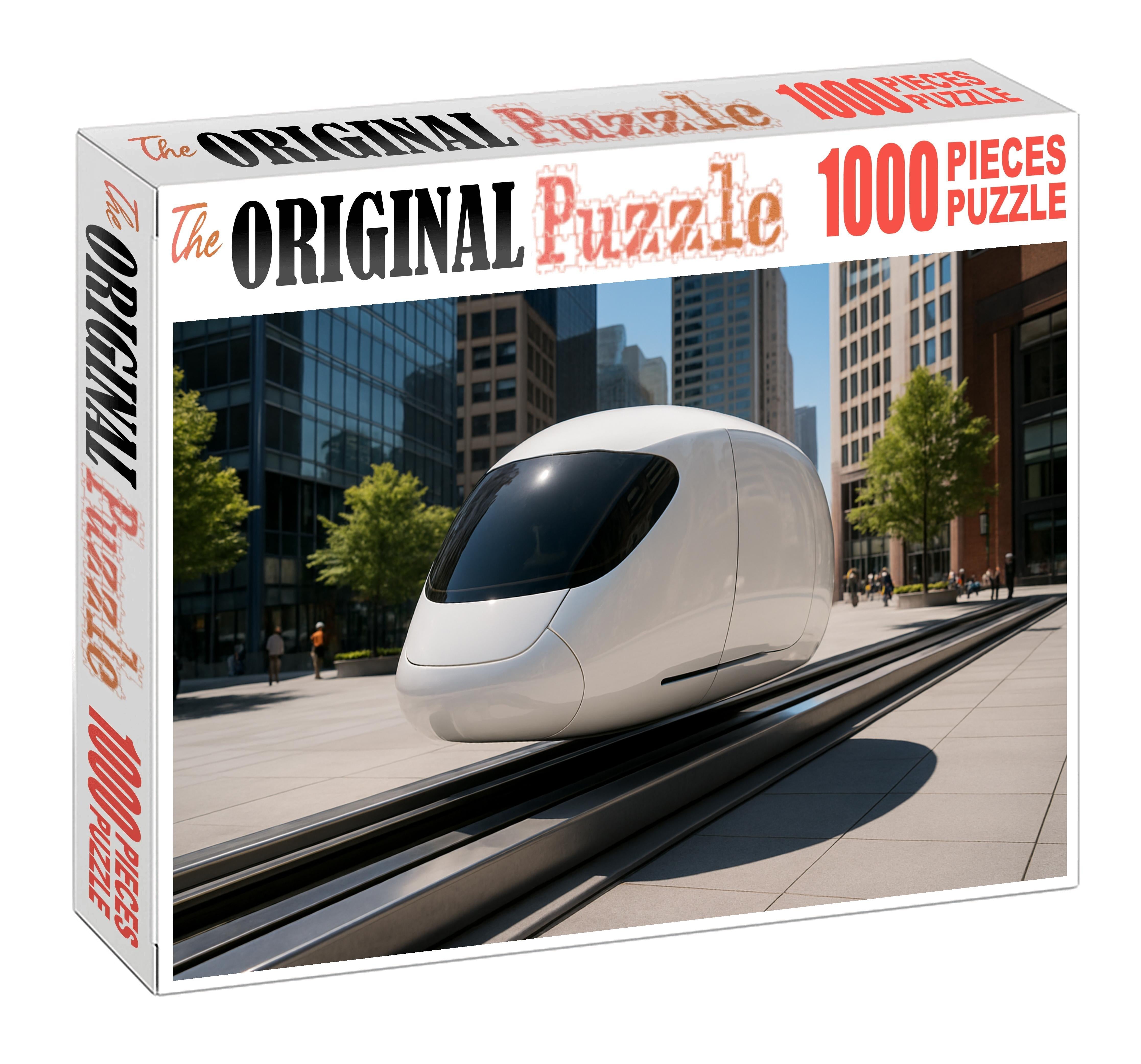 Magnetic Levitation Urban Pod Challenging Puzzles