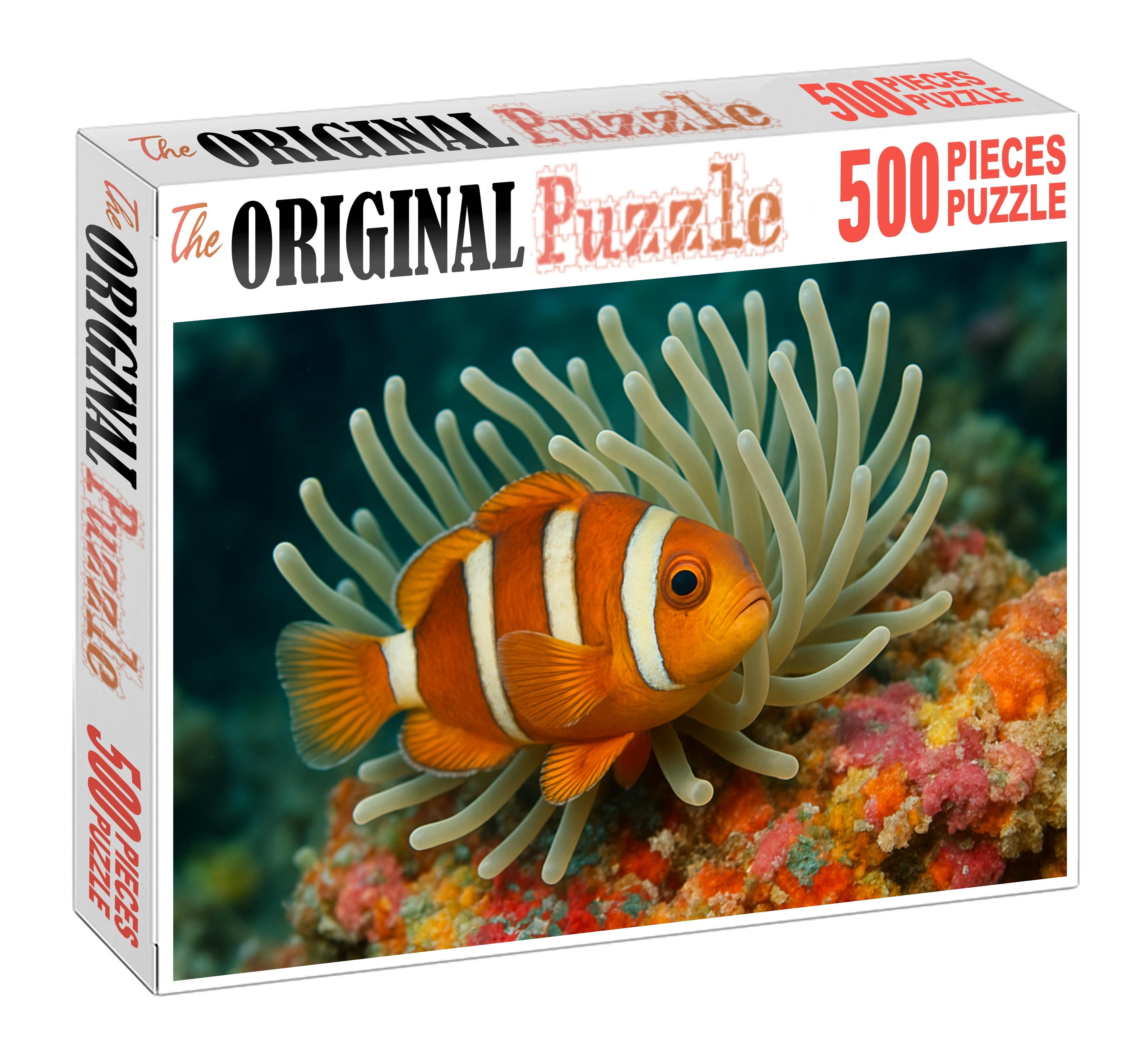 Amber Crest Anemonefish Bold Coral Guardian Easy Puzzles