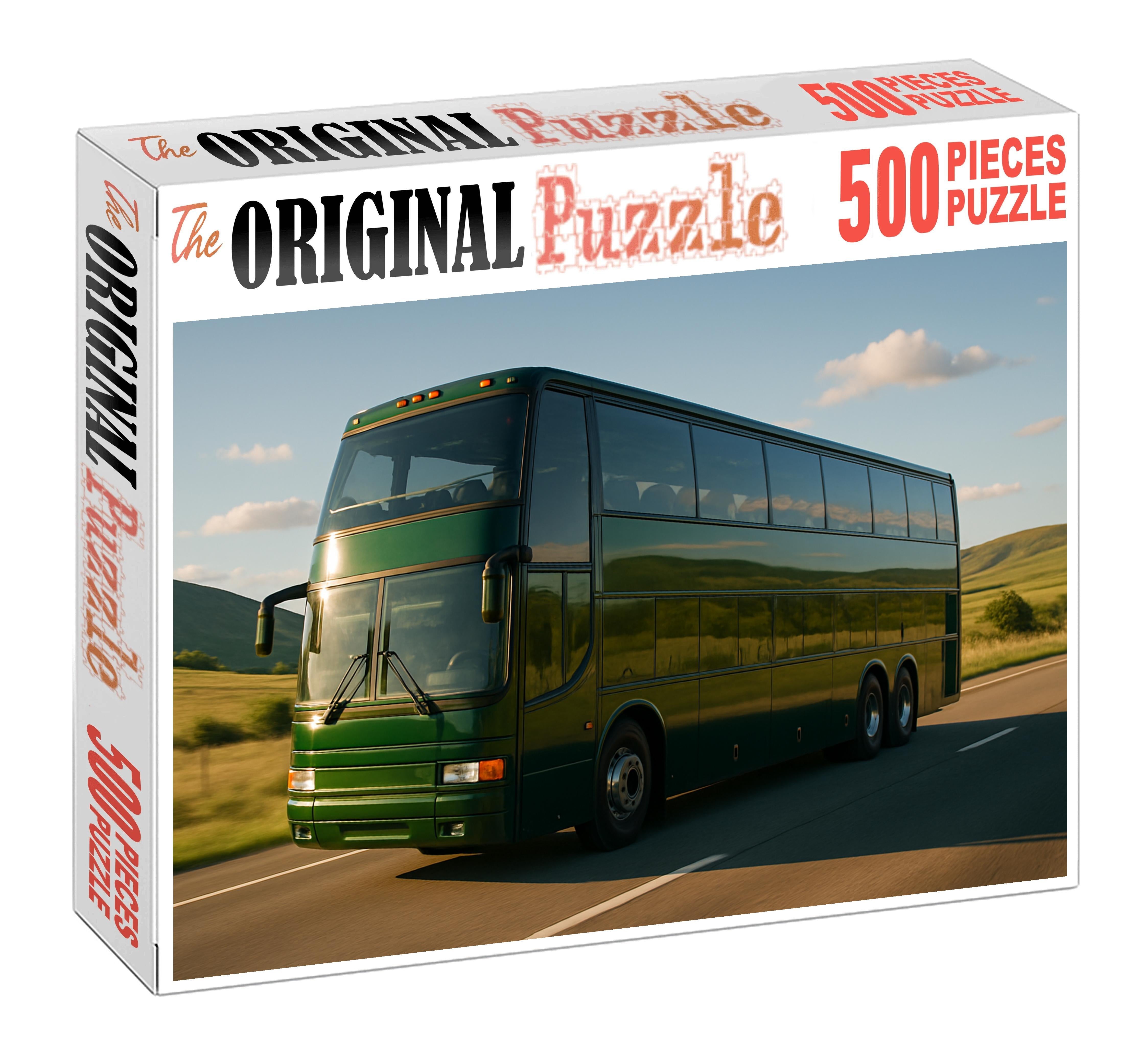 Biofuel-powered Double-decker Coach Challenging Puzzles
