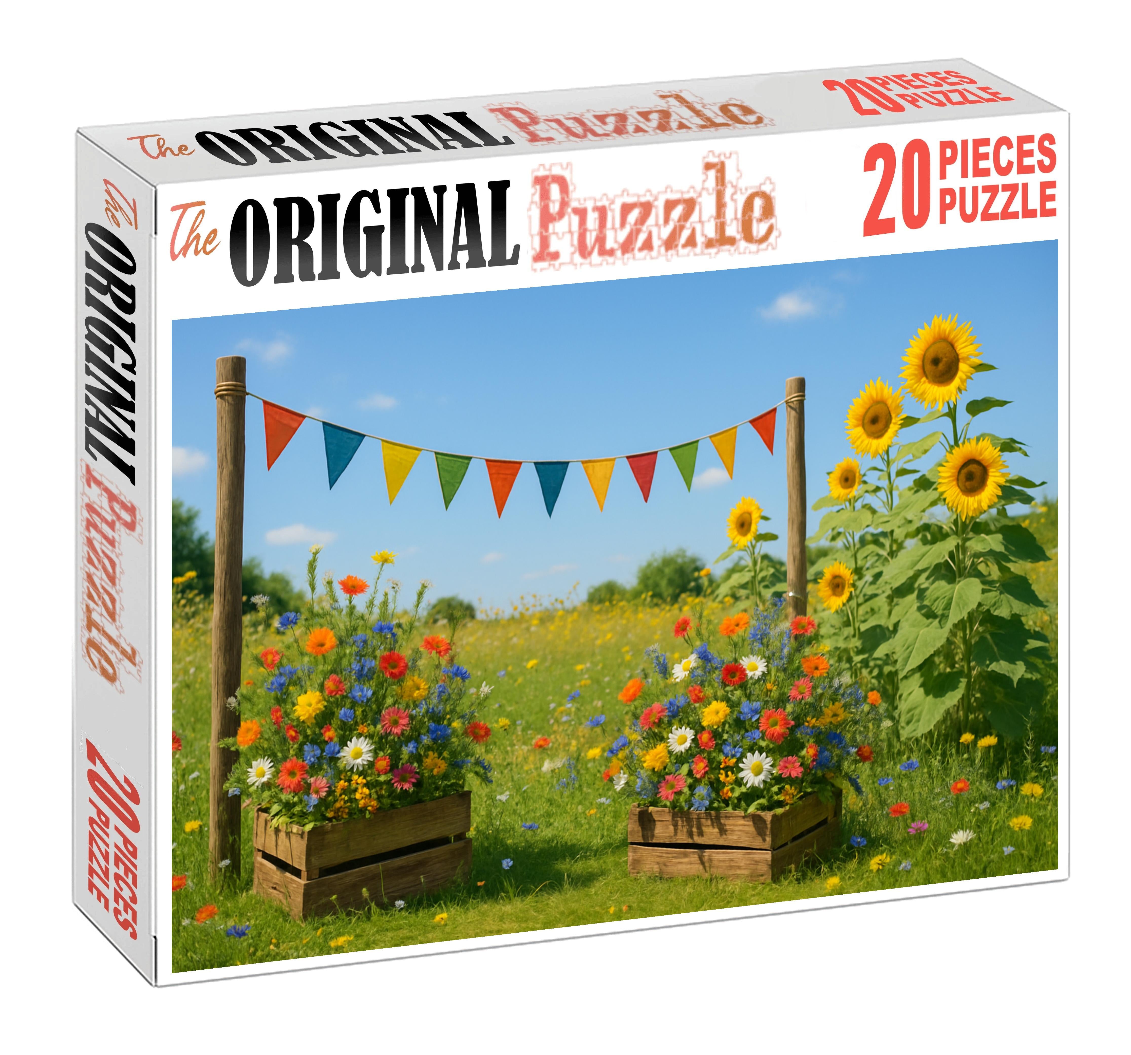Sunlit Meadow Jubilee 200 Piece Puzzle