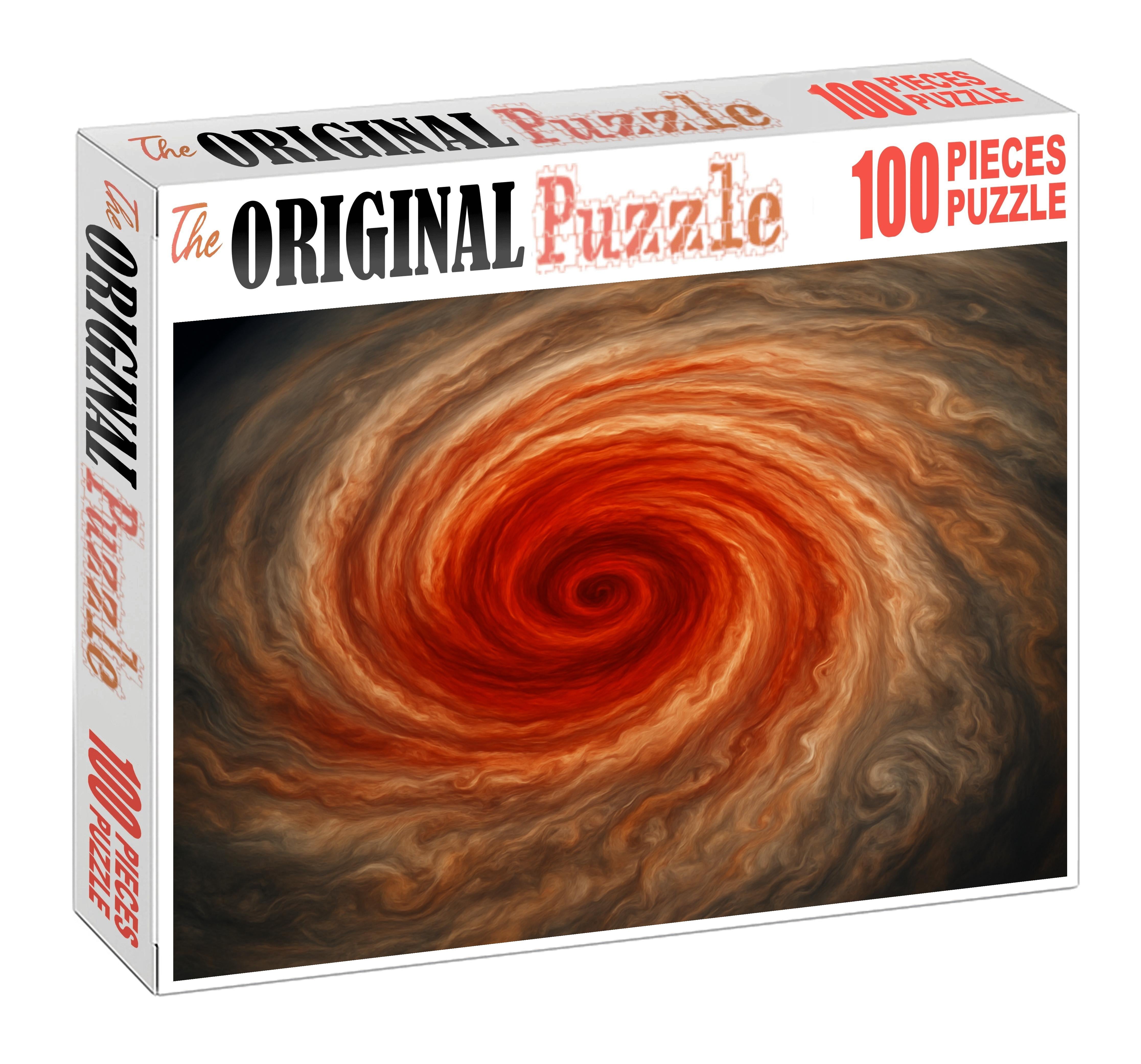 Crimson Storm Cyclone 100 Piece Puzzle