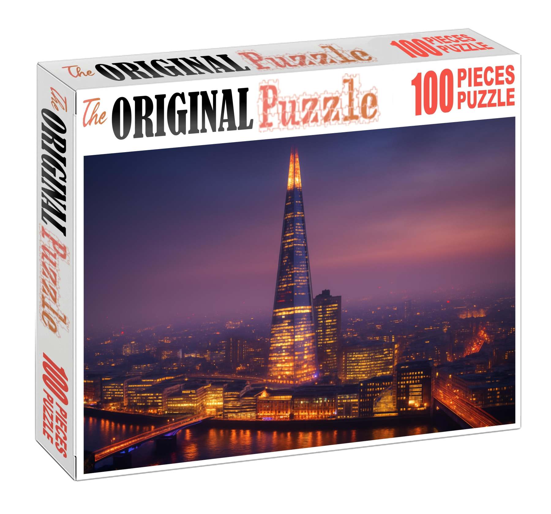 The Shard Towering Over London England Identified By 6980 Globally As The Citys Iconic Glass Skyscraper Easy Puzzles