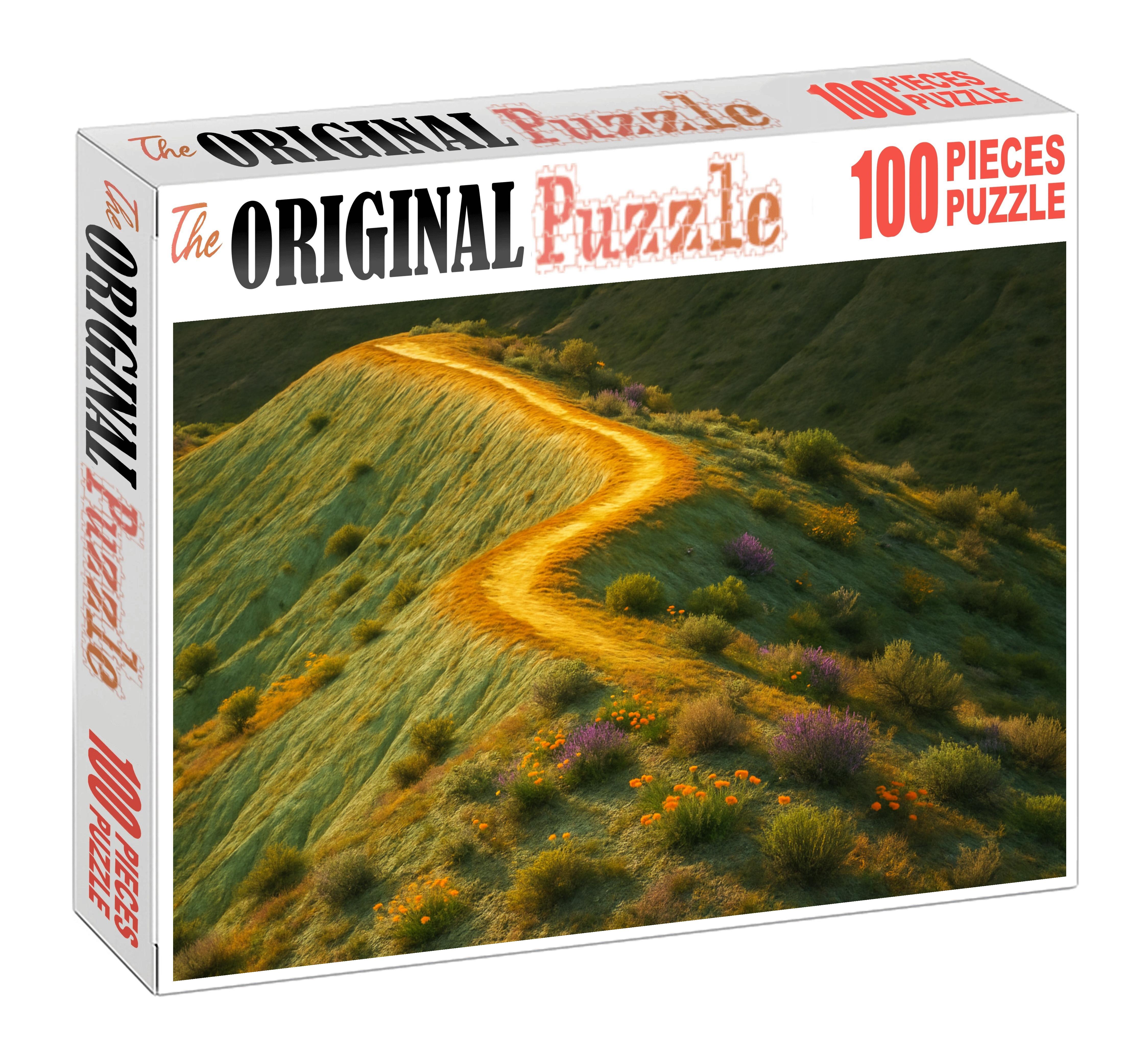 Golden Serpentine Ridge Puzzle Challenge