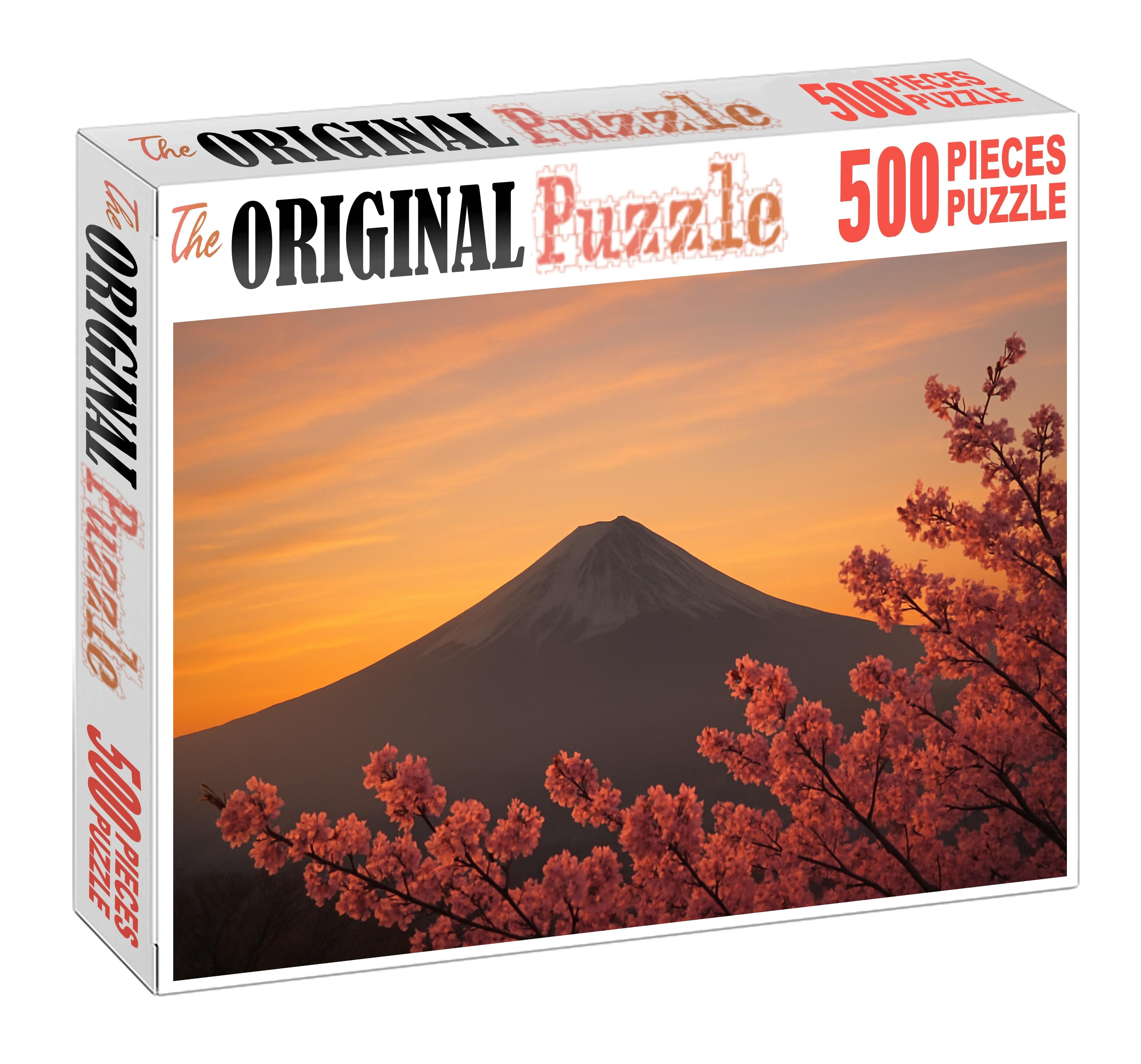 Mount Fuji Towering Above Shizuoka Japan Recognized By 7912 Of Global Visitors As A Sacred Volcanic Peak And Cultural Symbol Easy Puzzles