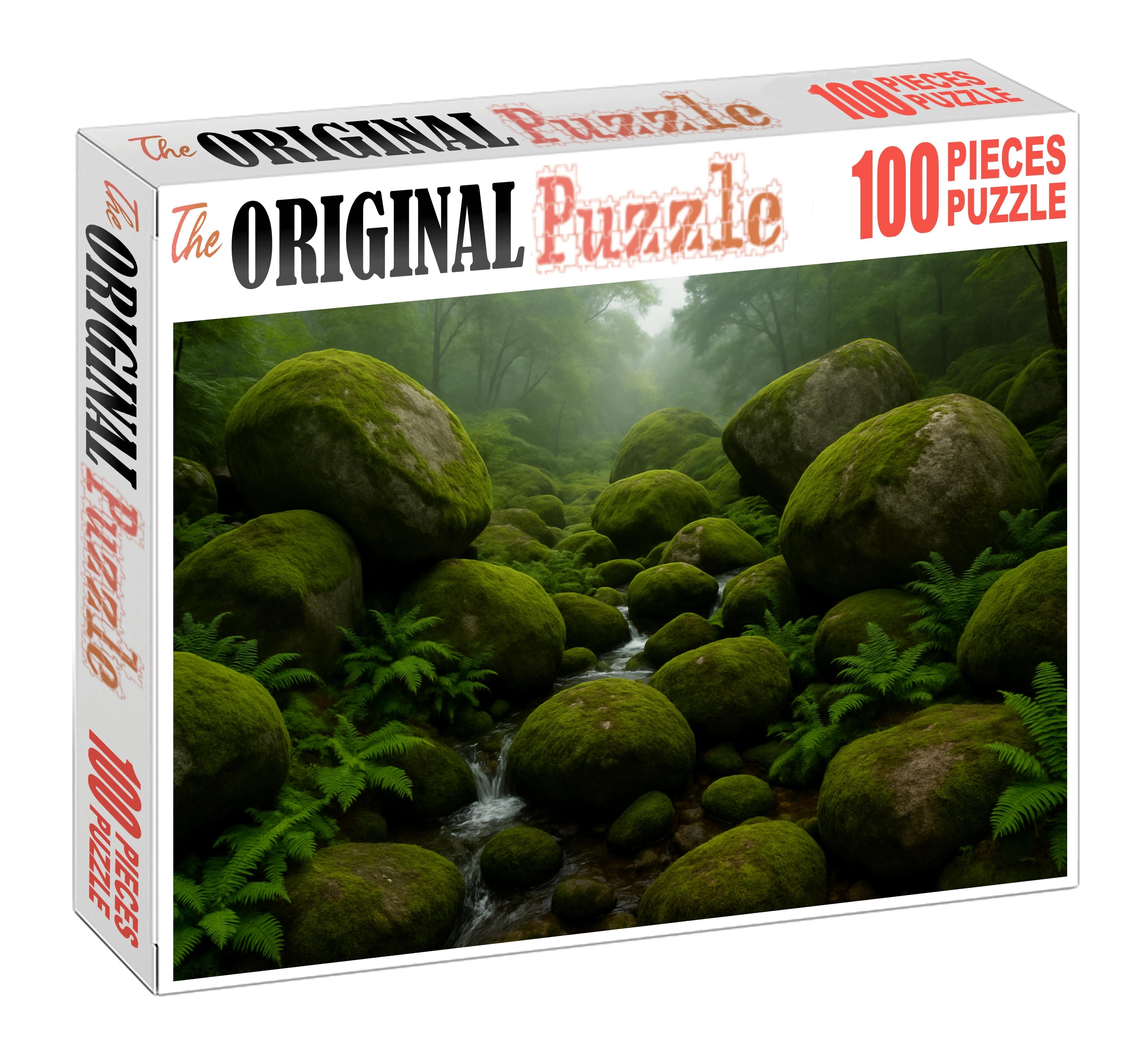 Mossy Boulder Valley 500 Piece Puzzle