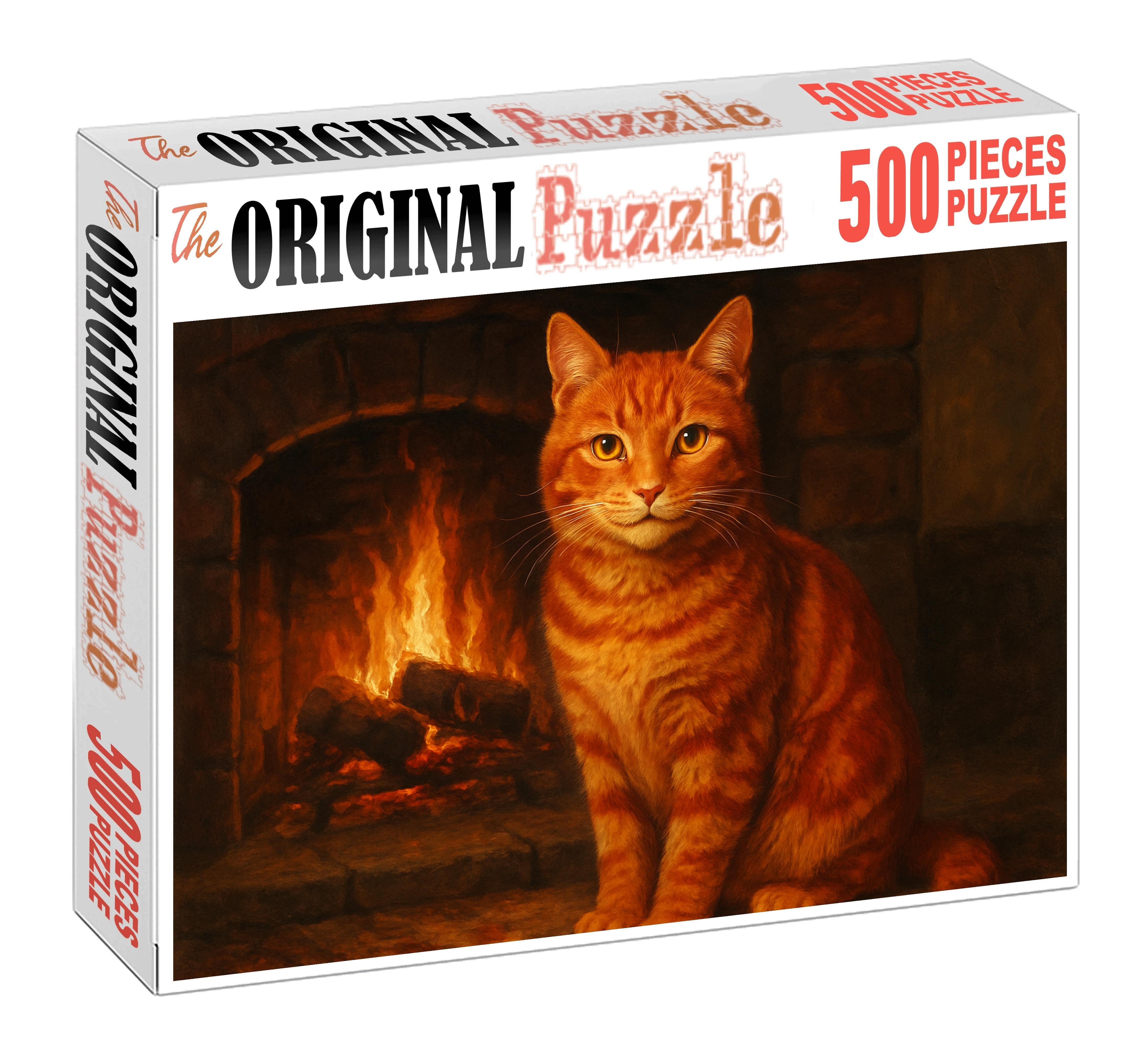 Copper Maple Rustic Red Tabby With Warm Personality Unique Puzzle Design