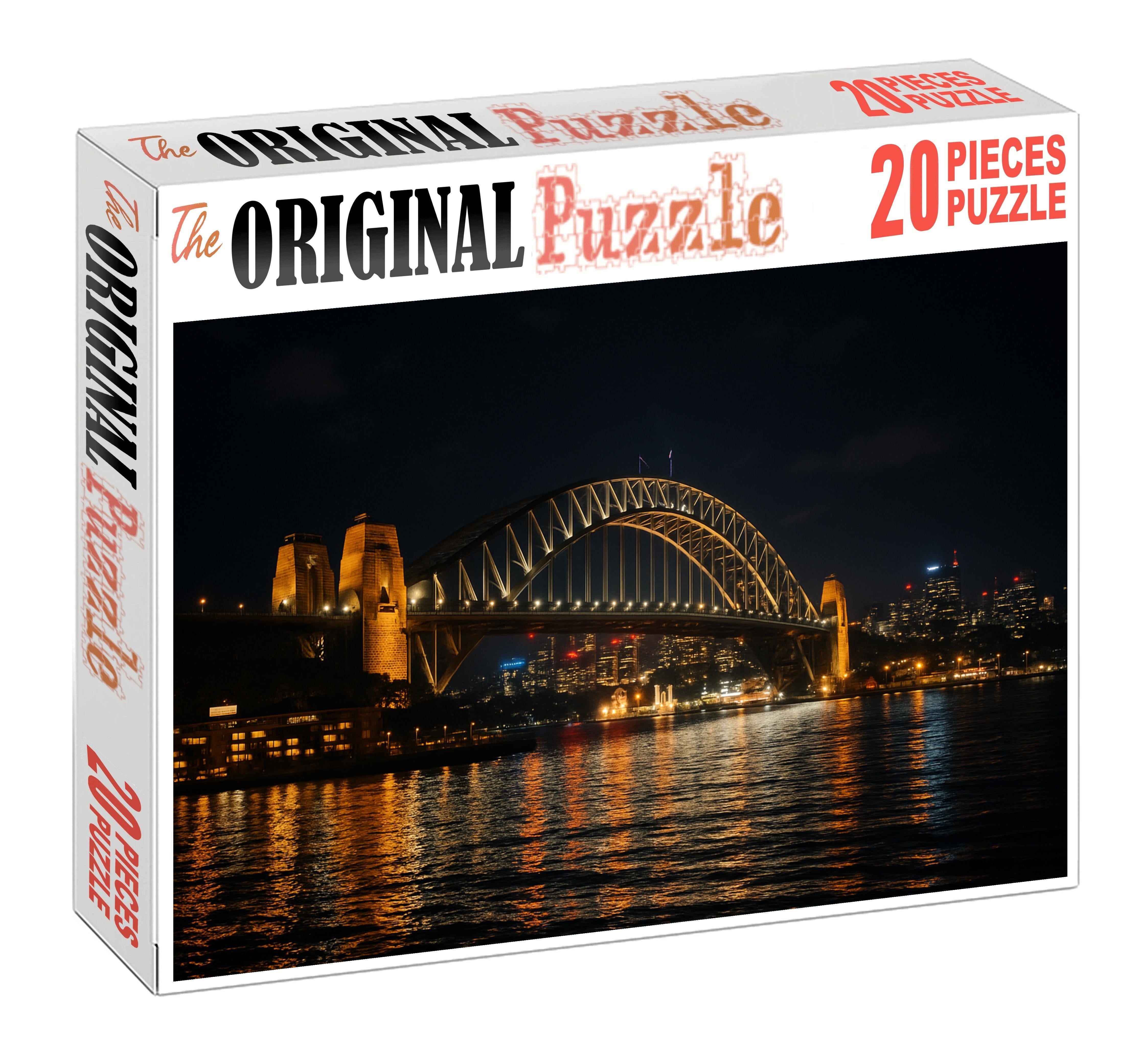 Sydney Harbour Bridge Located In Sydney Australia Recognized By 7260 Globally As A Feat Of Engineering 1000 Piece Puzzle