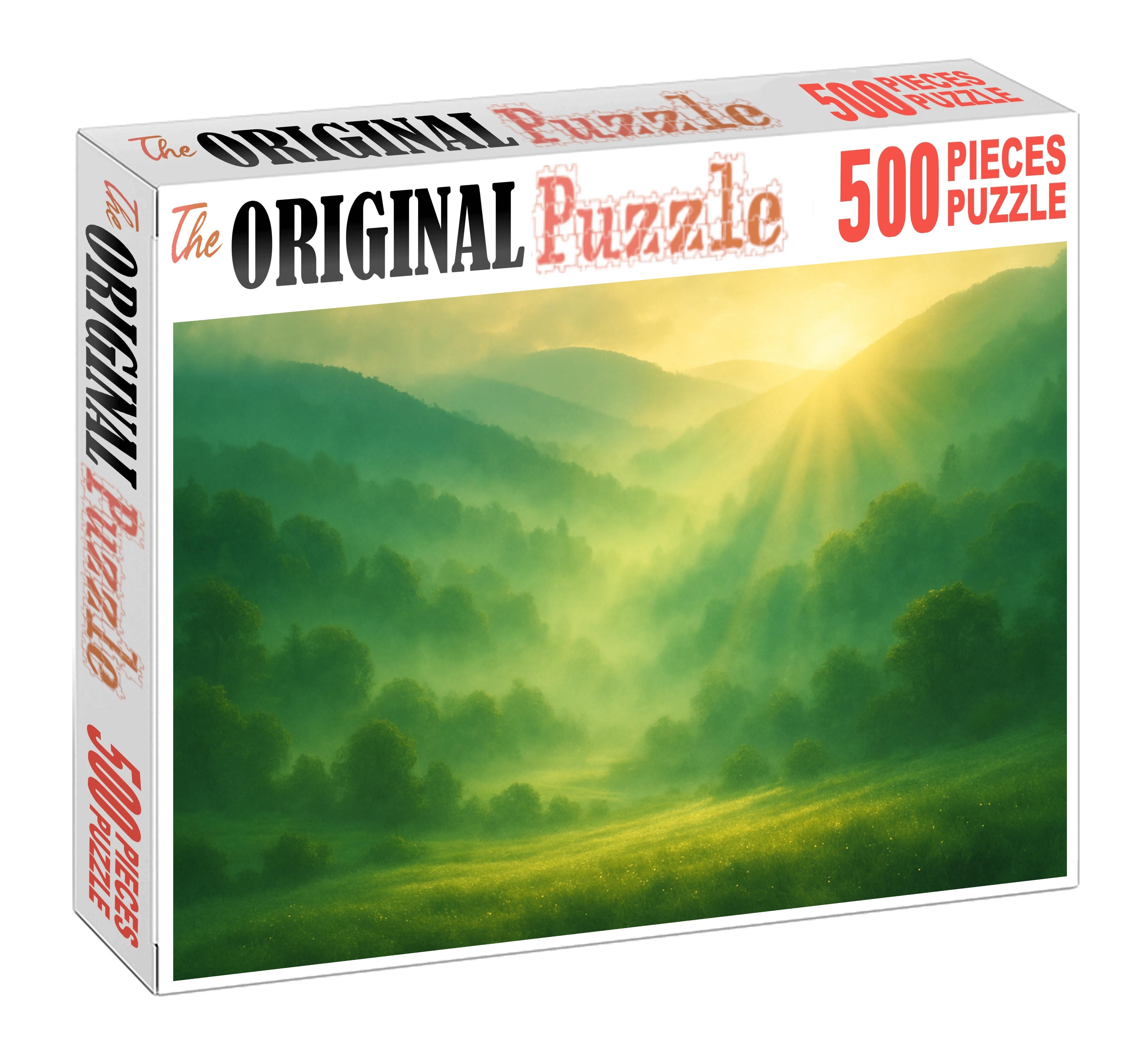 Emerald Valley Fog Puzzle Collection