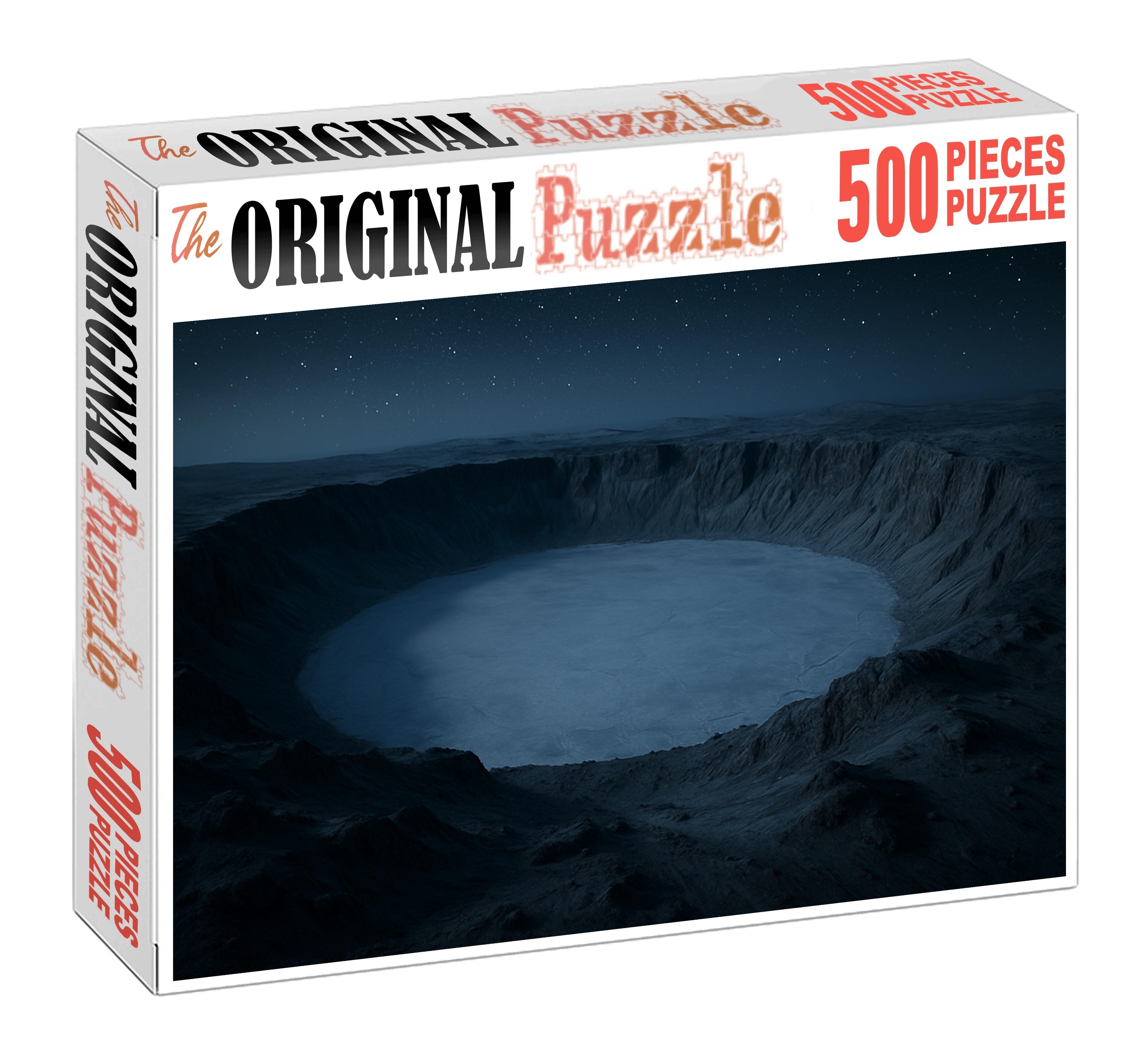 Frosted Crater Basin 100 Piece Puzzle