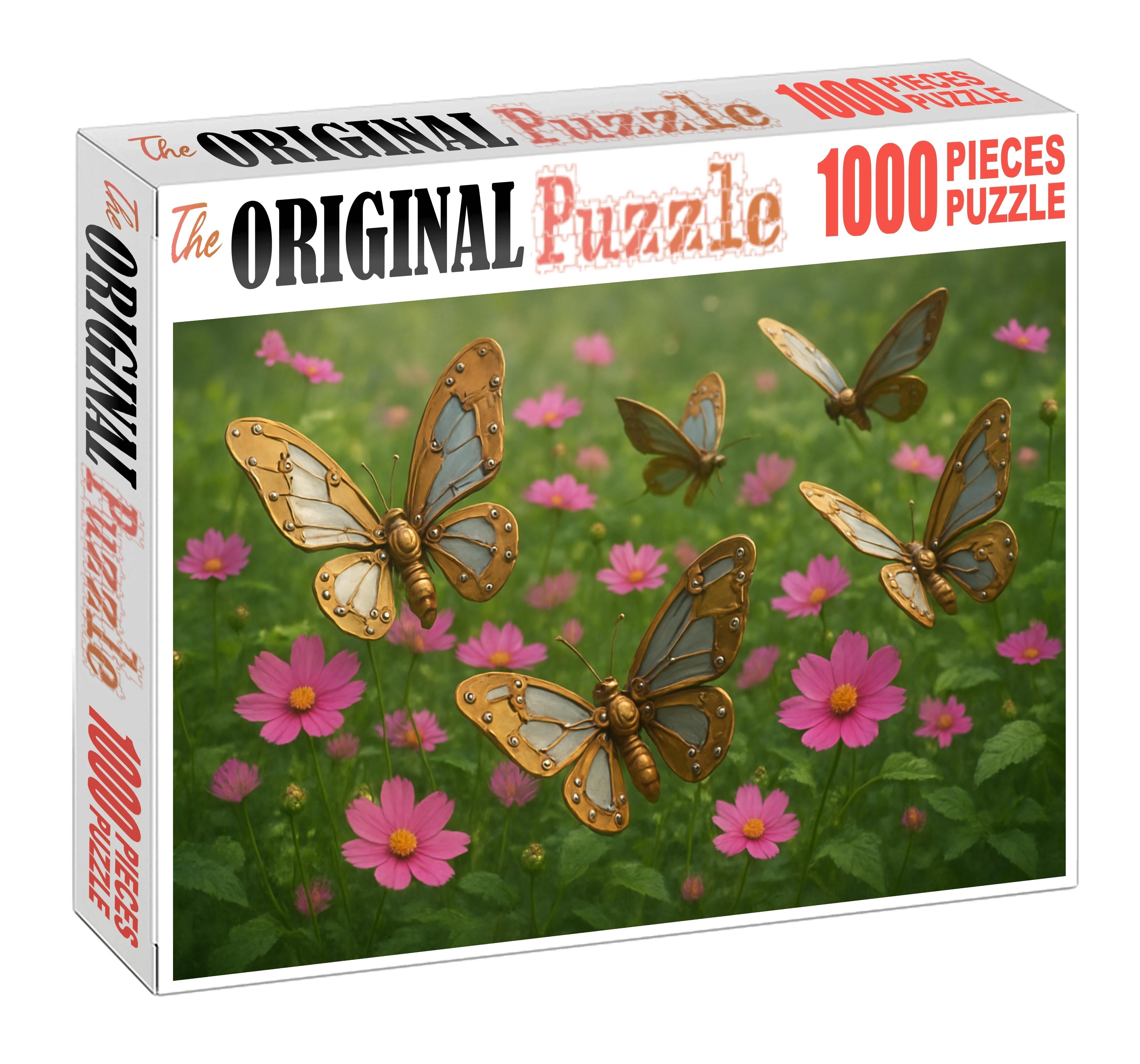 Garden Of Clockwork Butterflies 50 Piece Puzzle