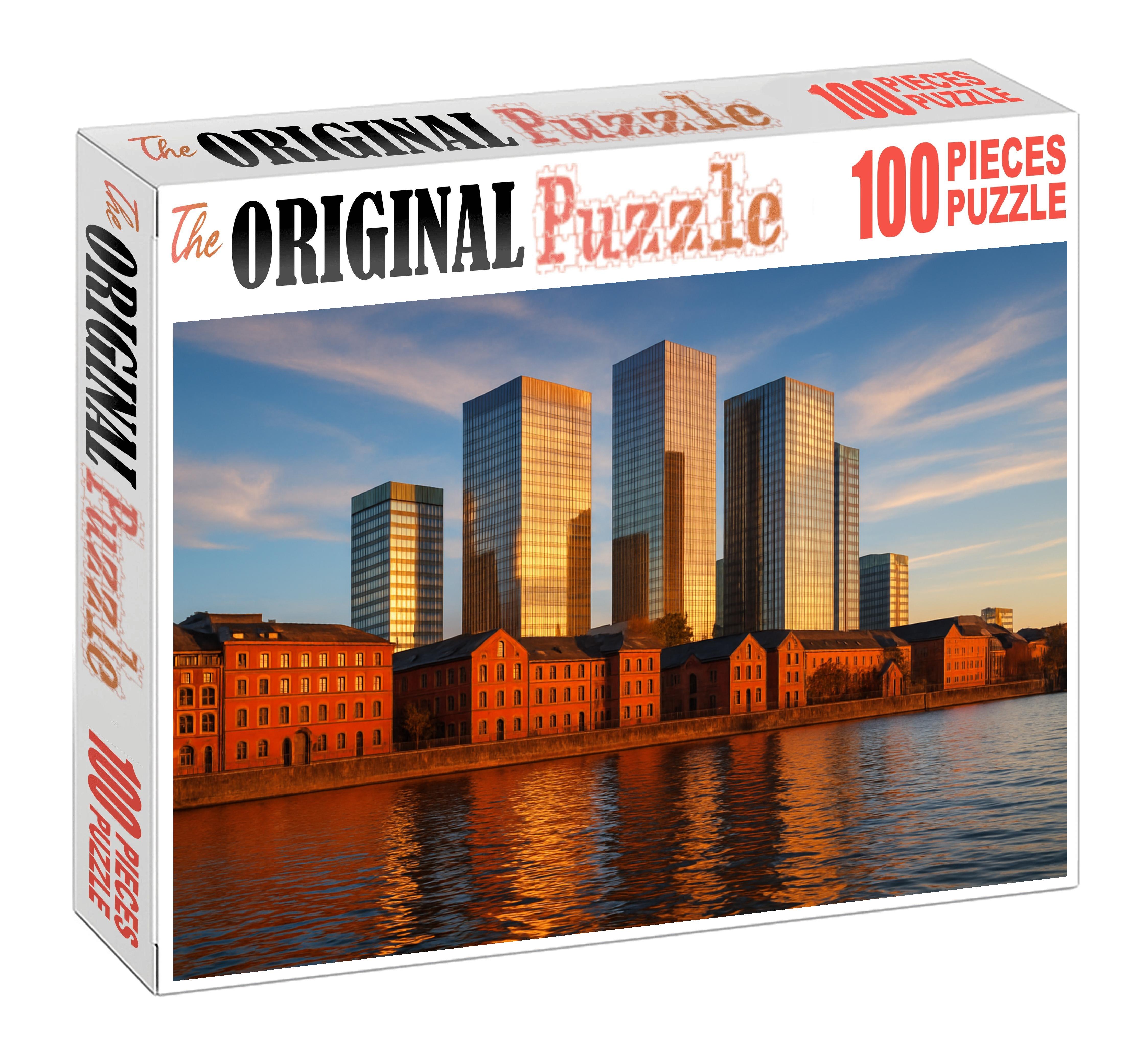 Buenos Aires Puerto Madero Skyline Riverfront Renewal With Contemporary Flair 300 Piece Puzzle