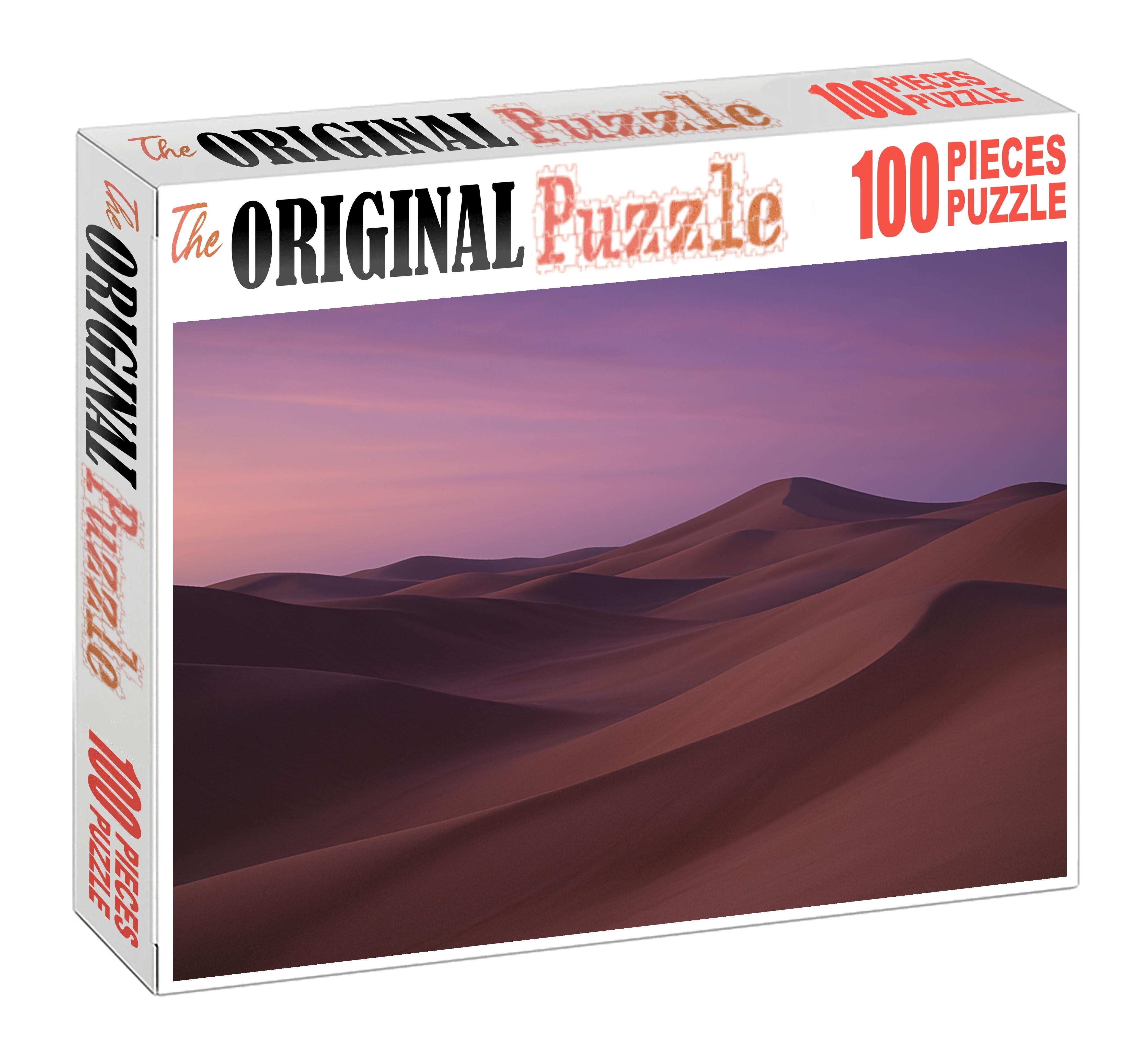 Dusky Veil Basin Soft Hues At Dusk With Gentle Shadows Puzzle For Kids