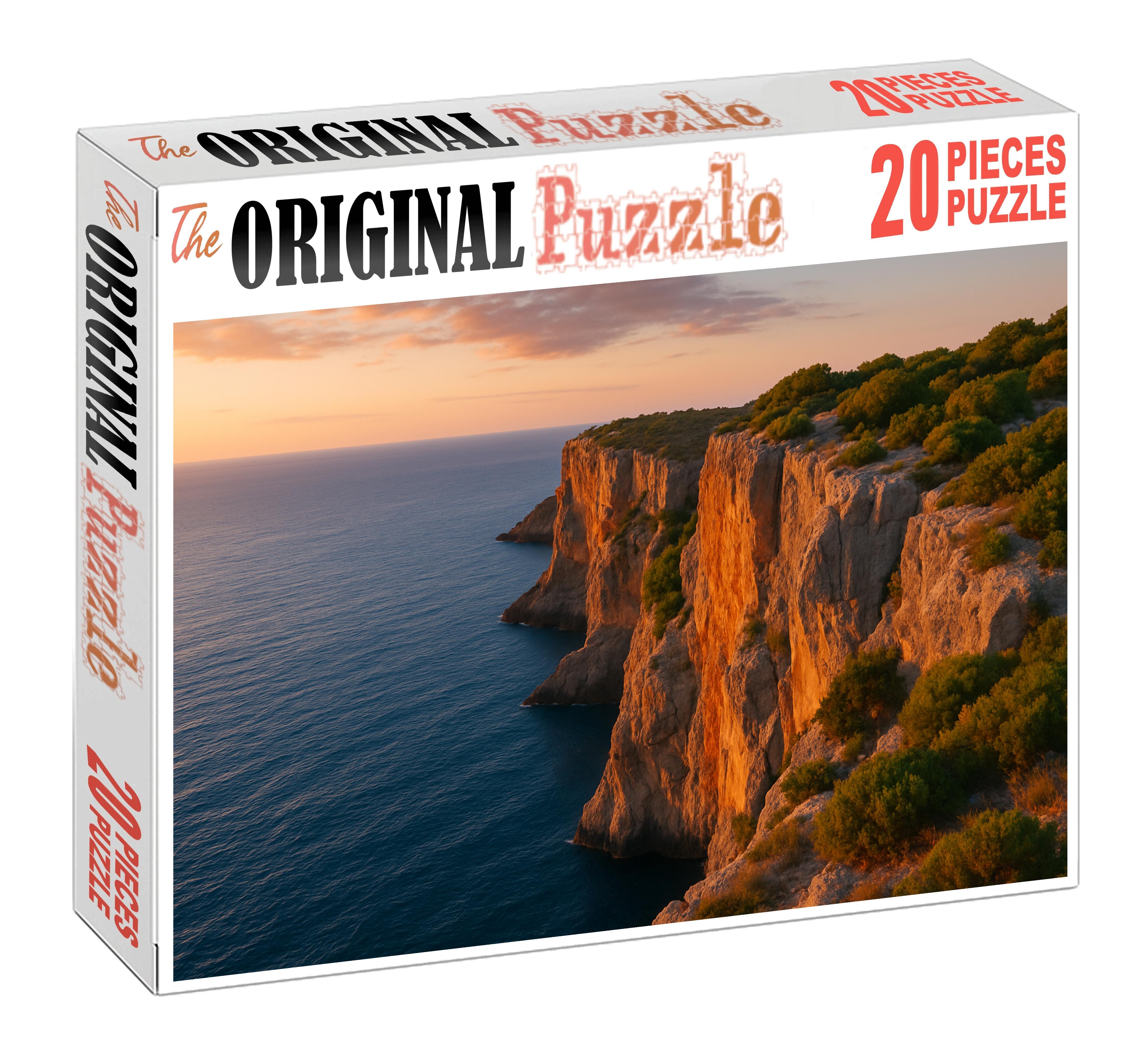 Twilight Coastal Bluffs Custom Jigsaw Puzzle