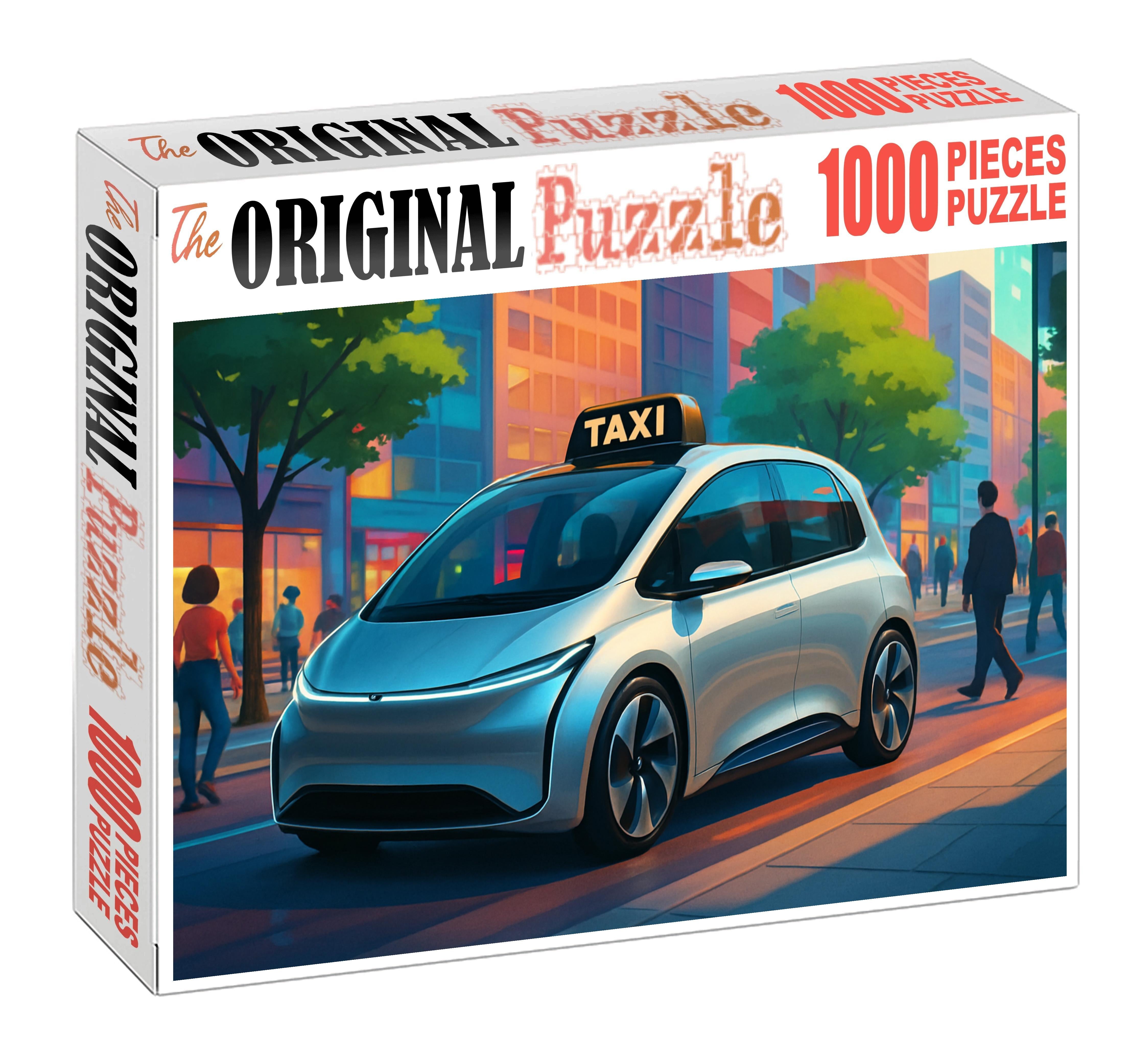 Compressed Air-powered Urban Taxi Puzzle Collection