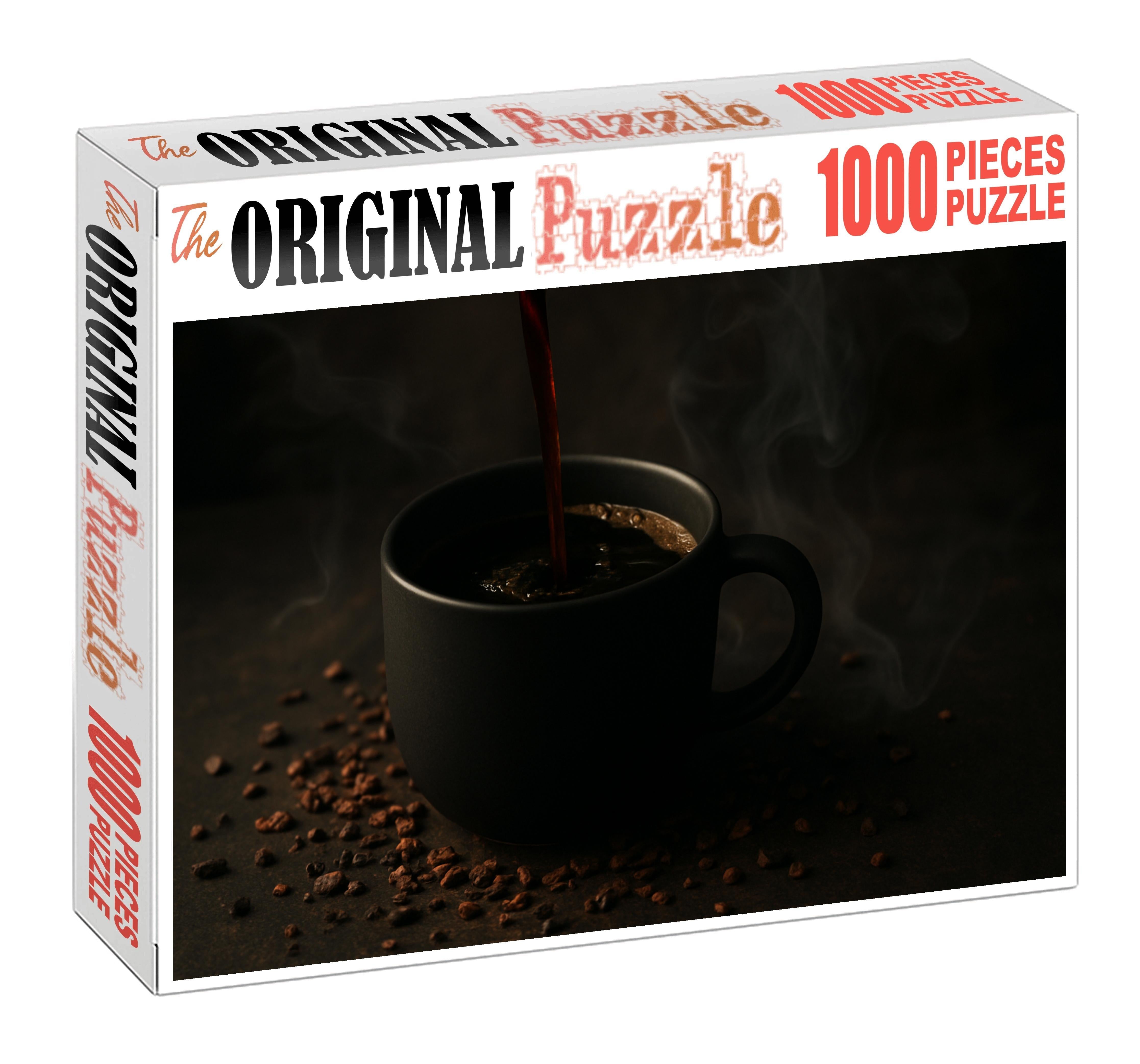 Midnight Velvet Dark Roast Coffee With Deep Chocolate And Smoke 200 Piece Puzzle
