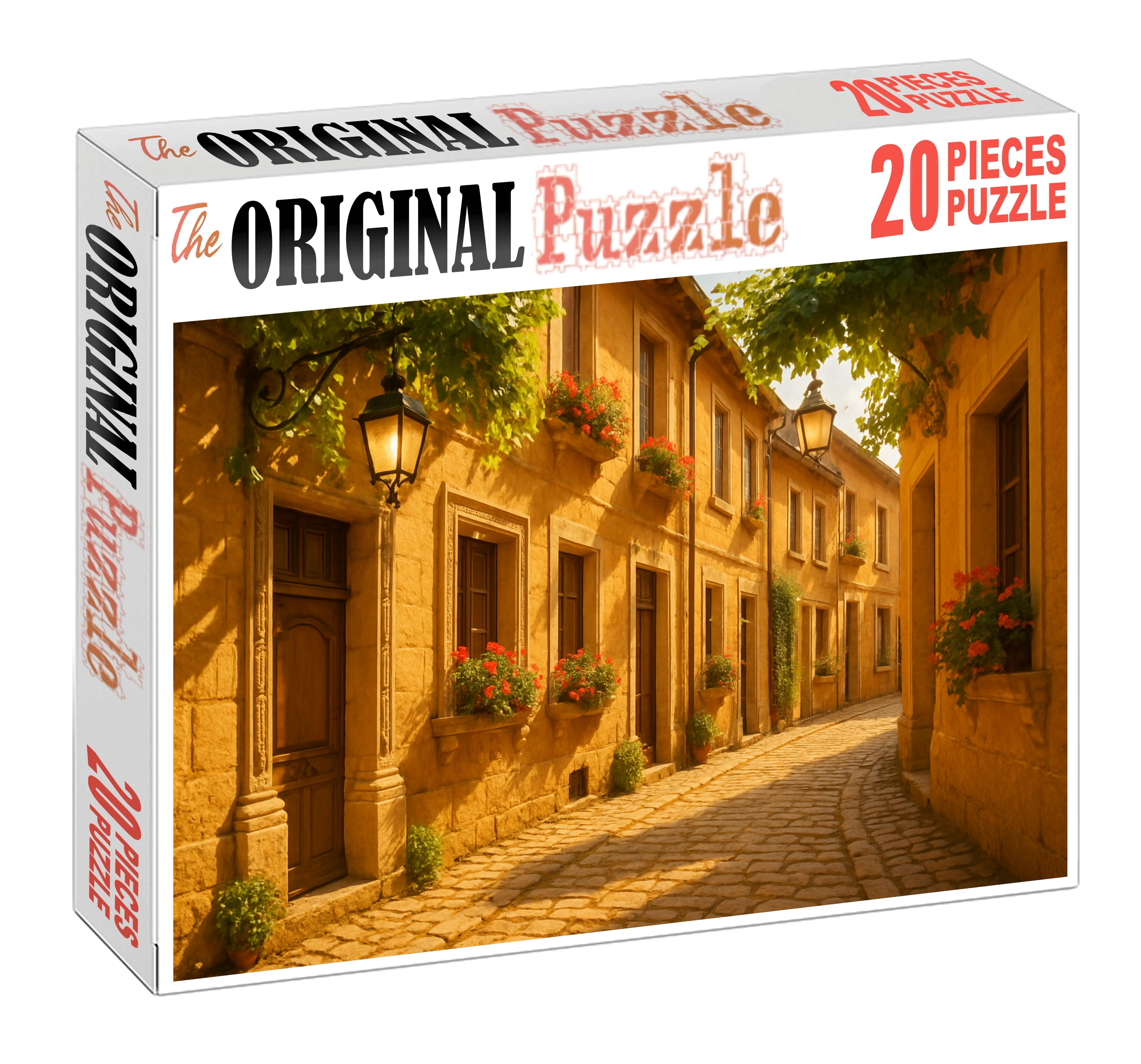 Golden Hearth Row 20 Piece Puzzle