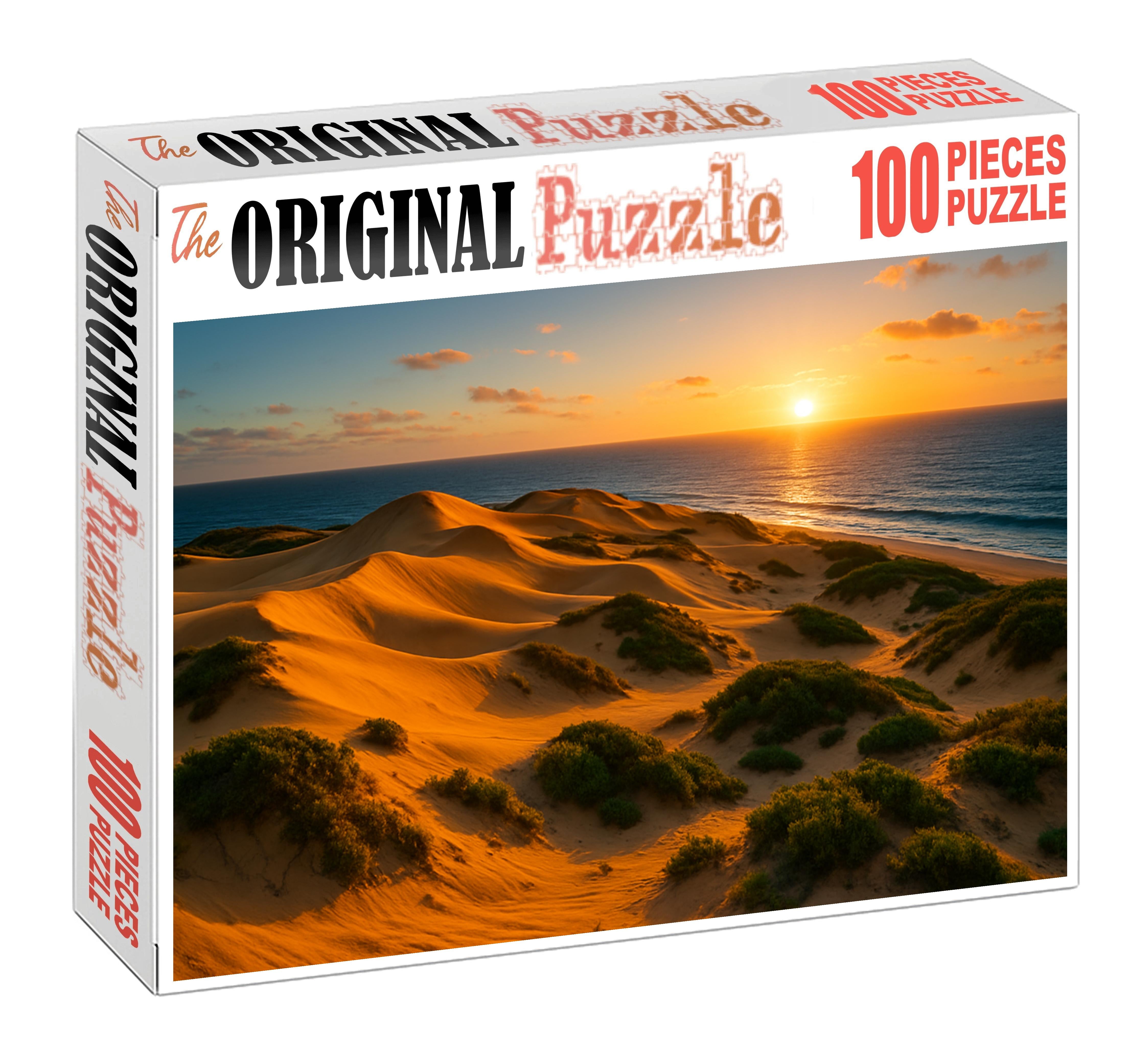 Amber Sand Dunes Puzzle For Kids