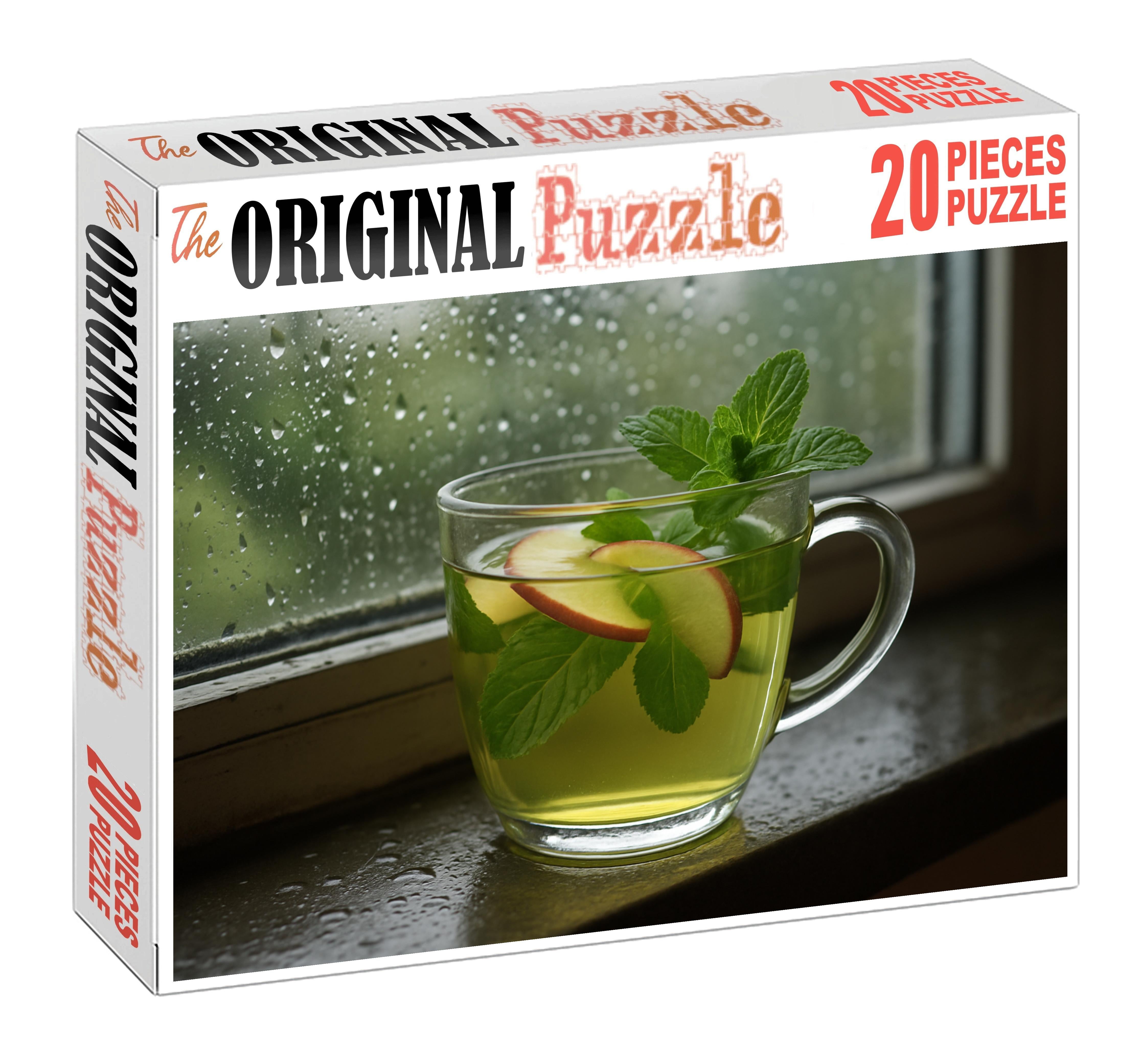 Emerald Rain Green Tea With Crisp Apple And Fresh Mint Easy Puzzles