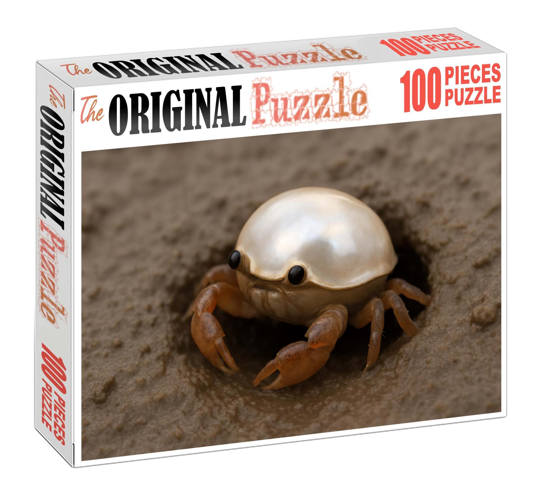Pearlshell Crustacean Burrowing Scuttler With Shimmering Carapace 200 Piece Puzzle