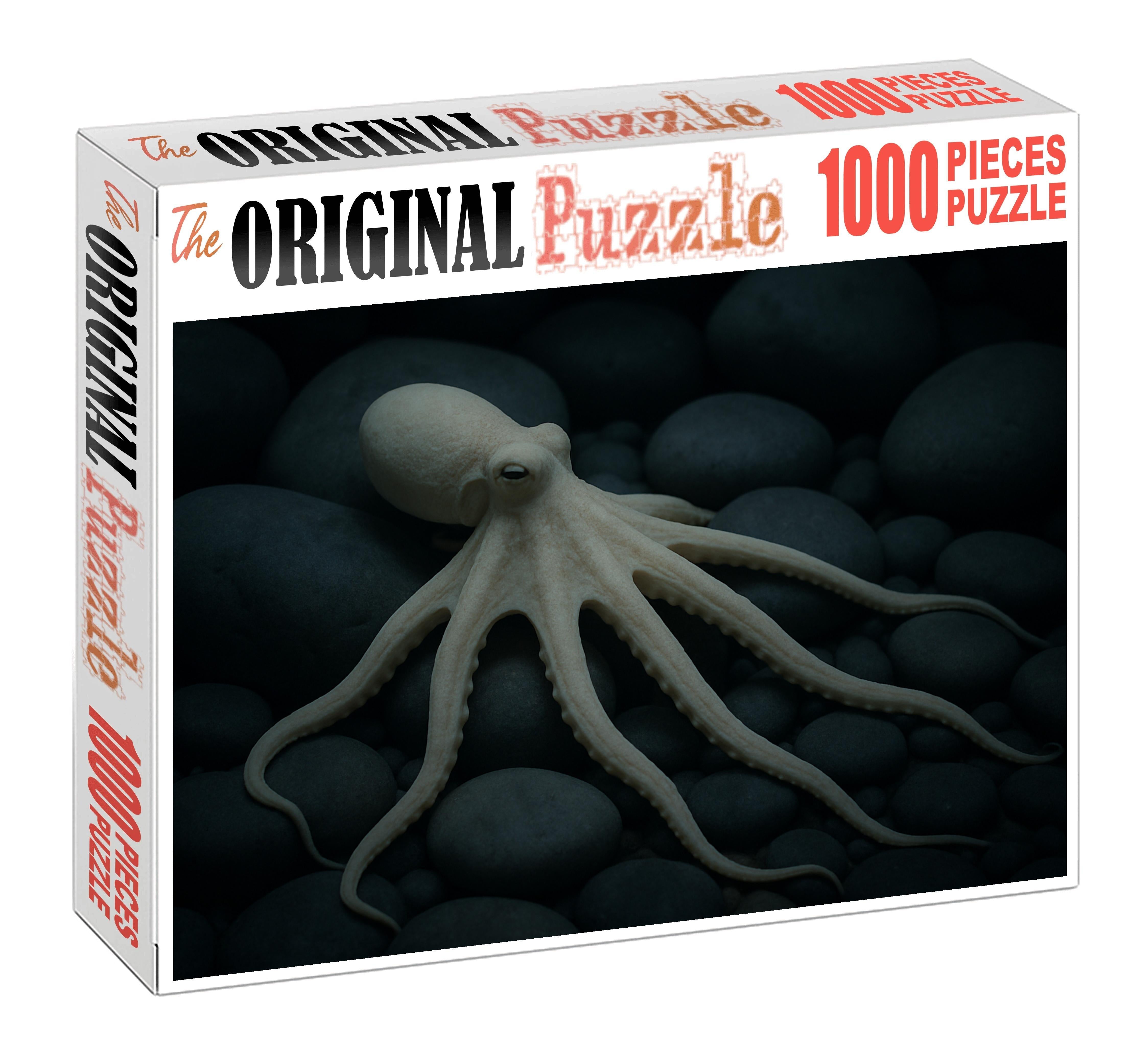 Ivory Tentacle Octopus Small Cephalopod With Long Slender Arms And Pale Coloration Easy Puzzles