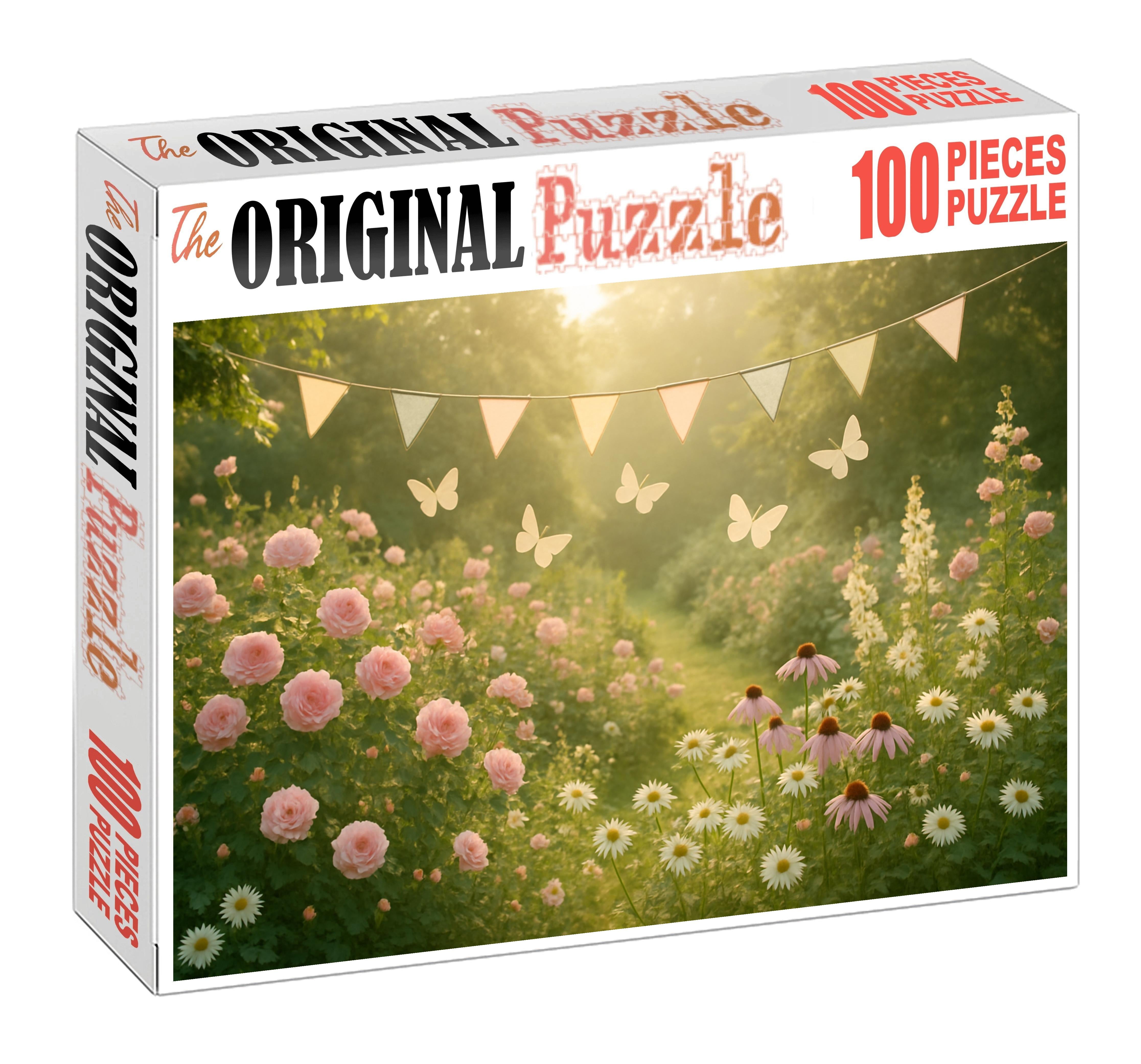 Pastel Spring Awakening Unique Puzzle Design