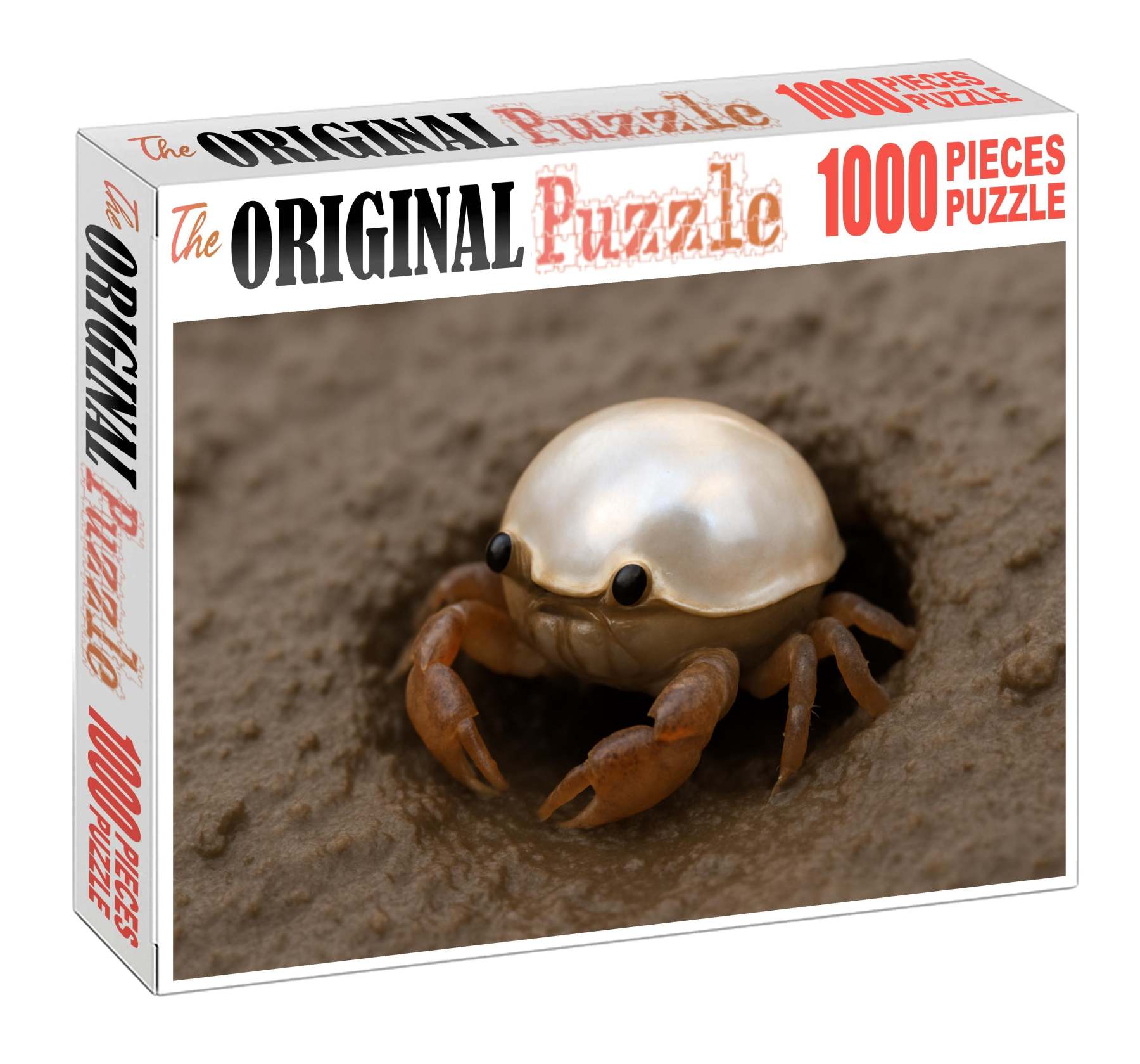 Pearlshell Crustacean Burrowing Scuttler With Shimmering Carapace 200 Piece Puzzle