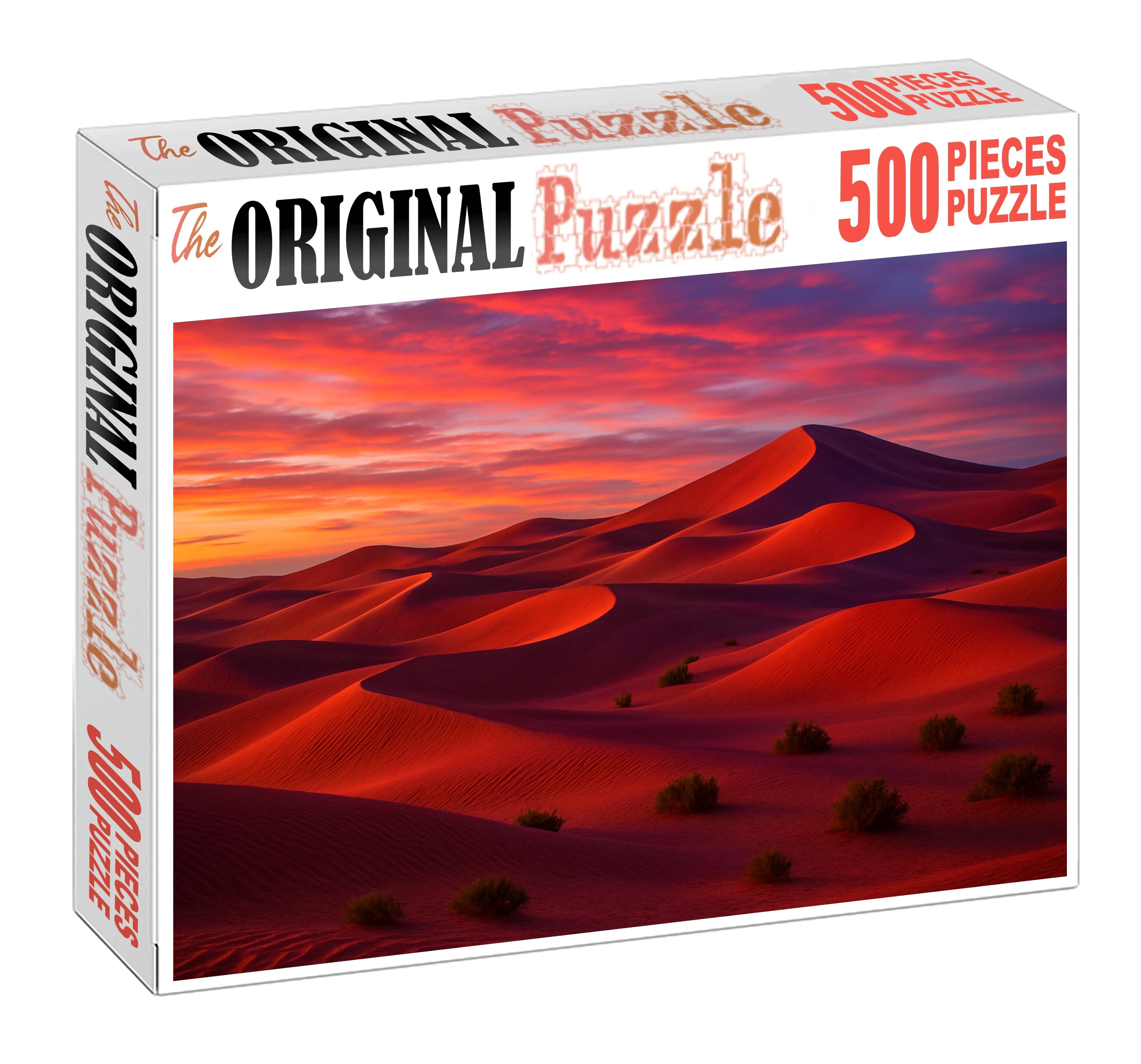 Sunset Sand Dunes 100 Piece Puzzle