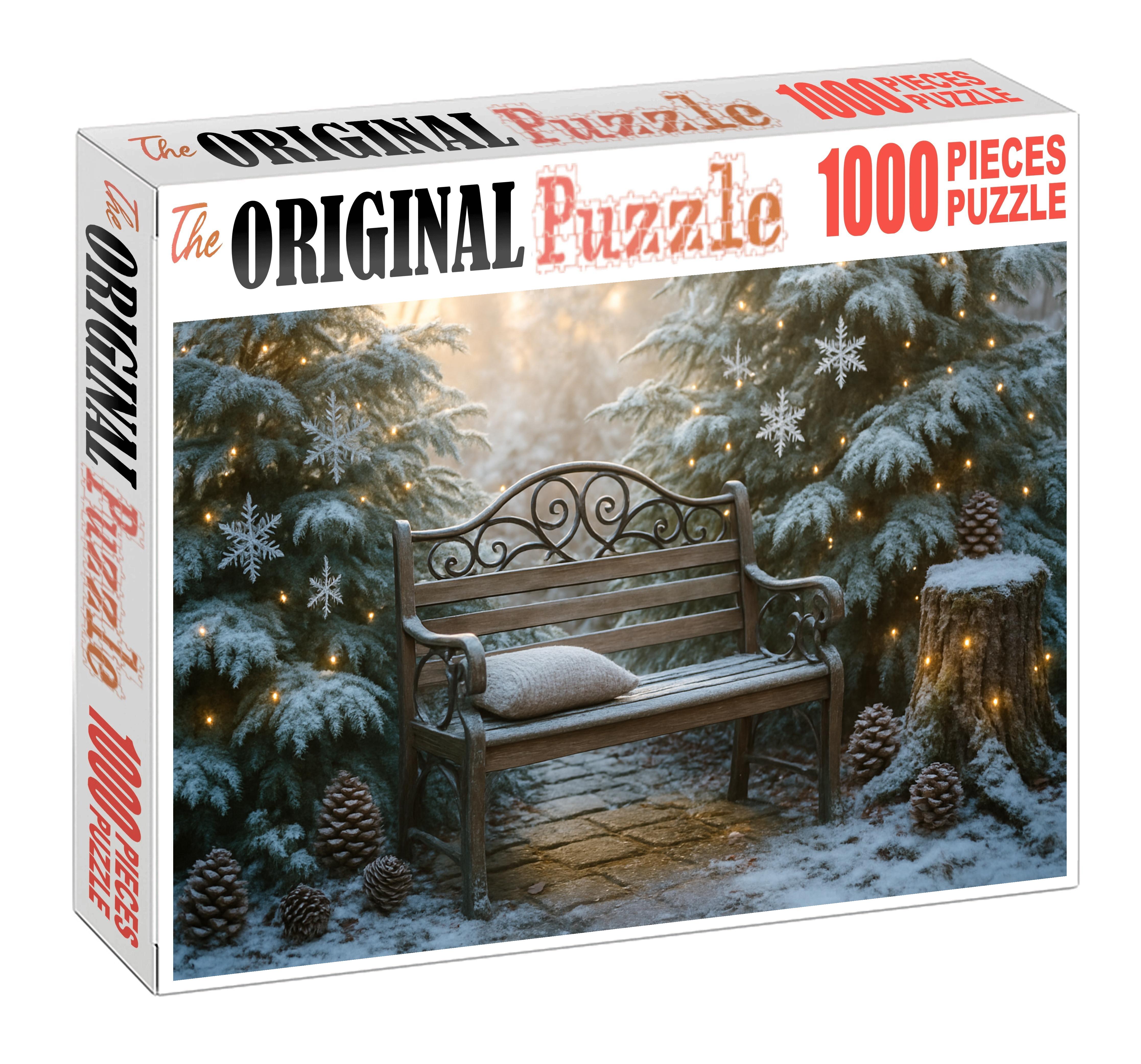 Frost-kissed Evergreen Nook Family Puzzles