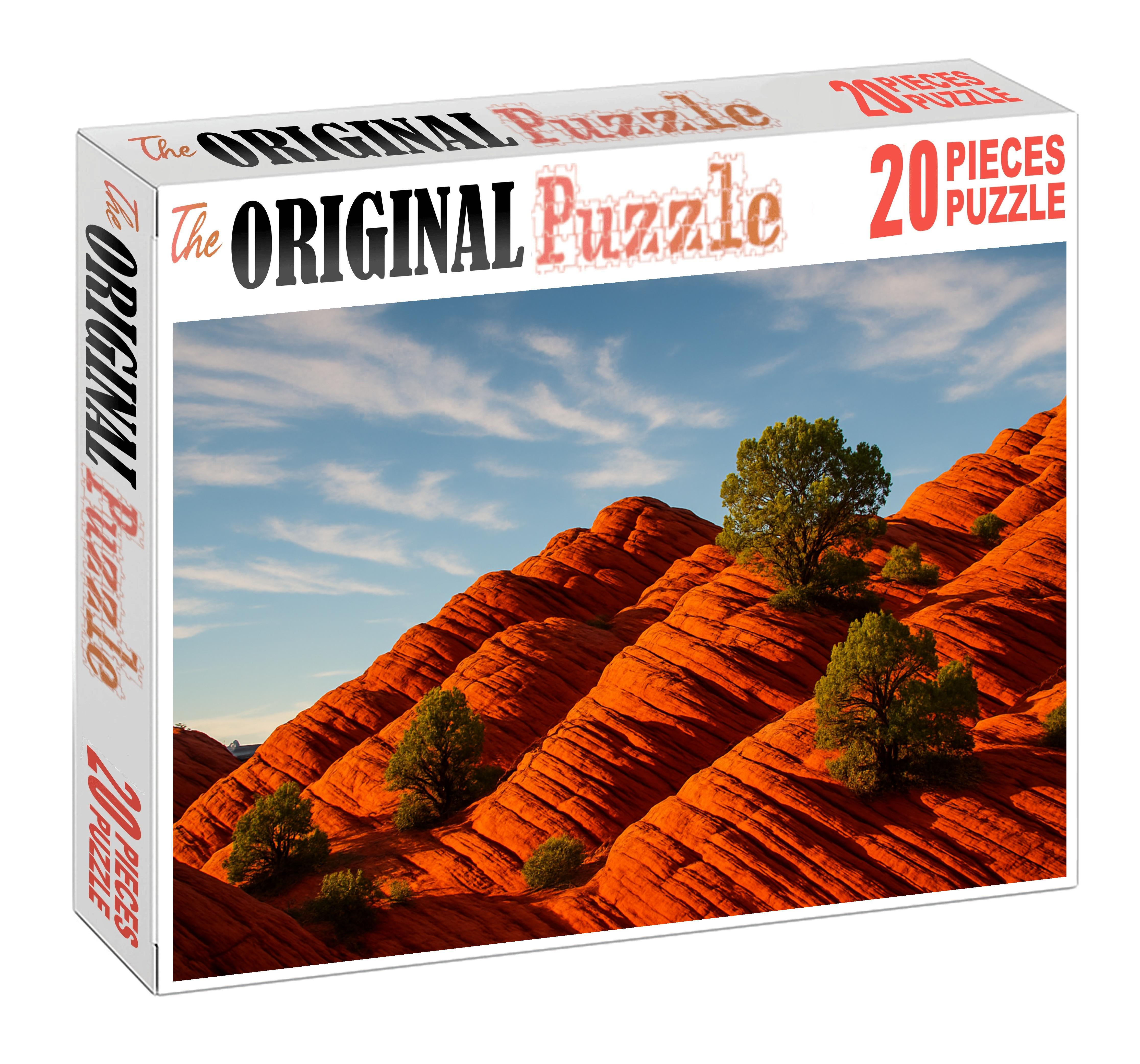 Crimson Mesa Ridge Puzzle For Kids