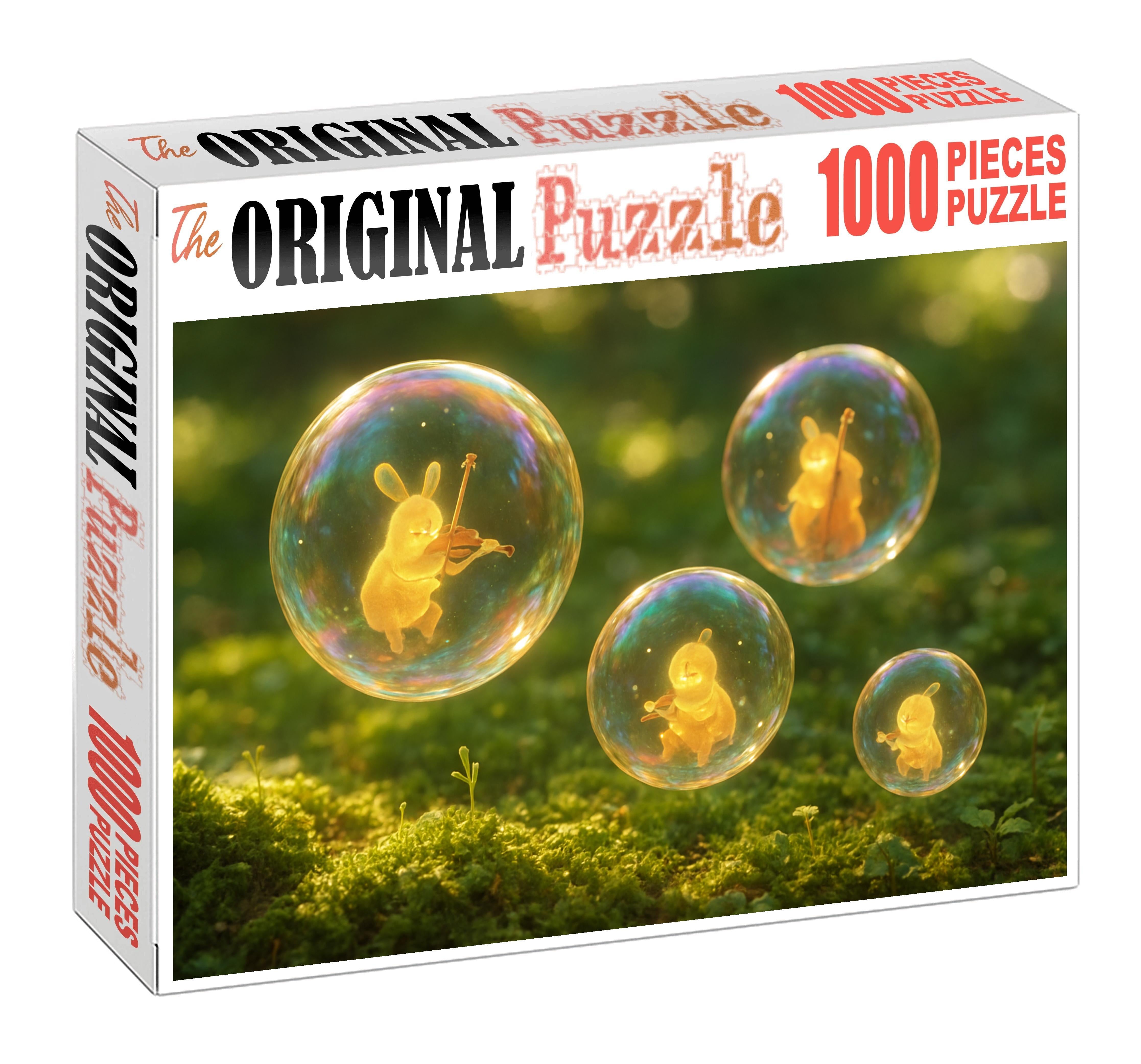 Bubble Symphony On The Forest Floor 500 Piece Puzzle