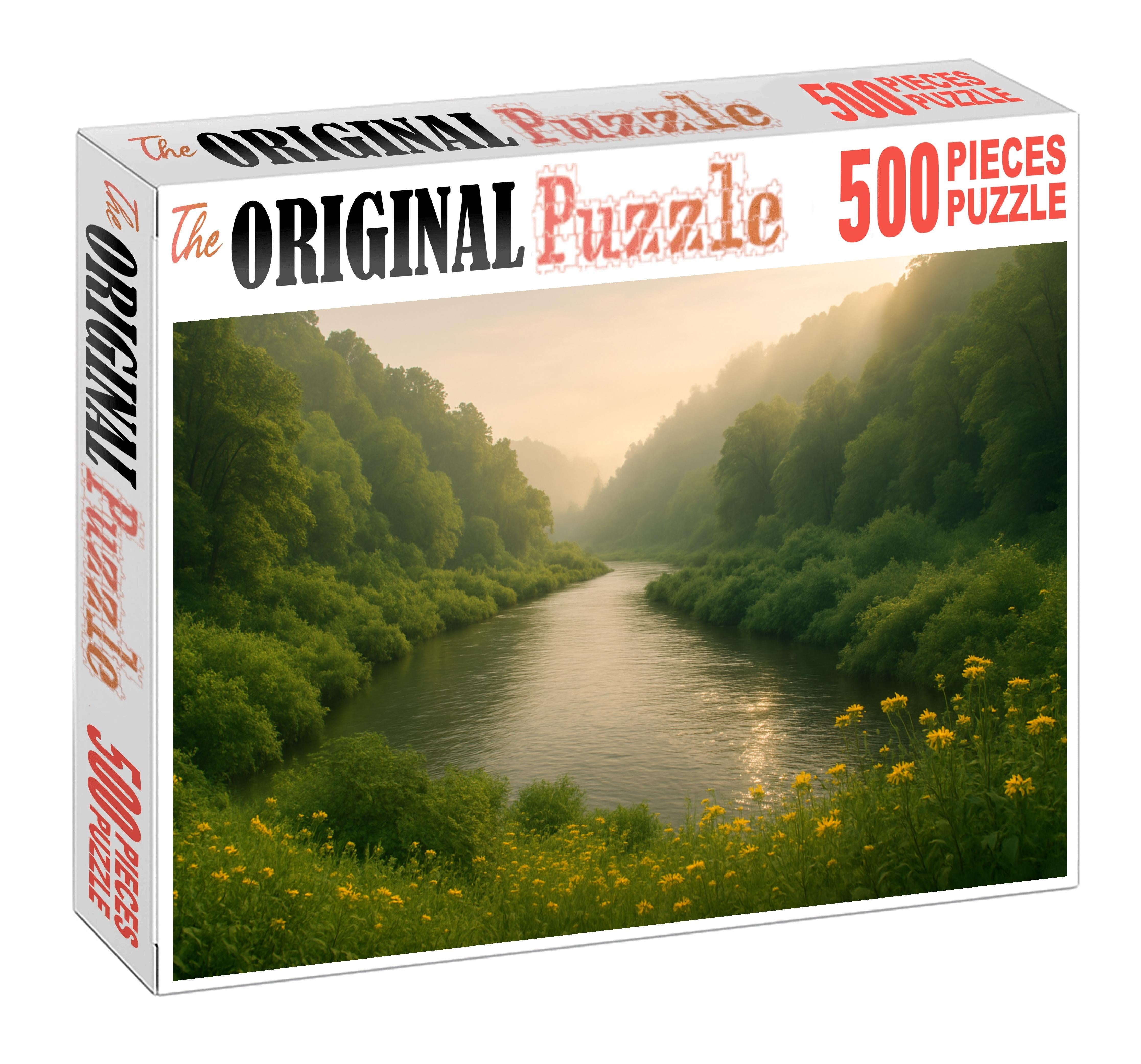 Lush Valley Watercourse Puzzle Fun