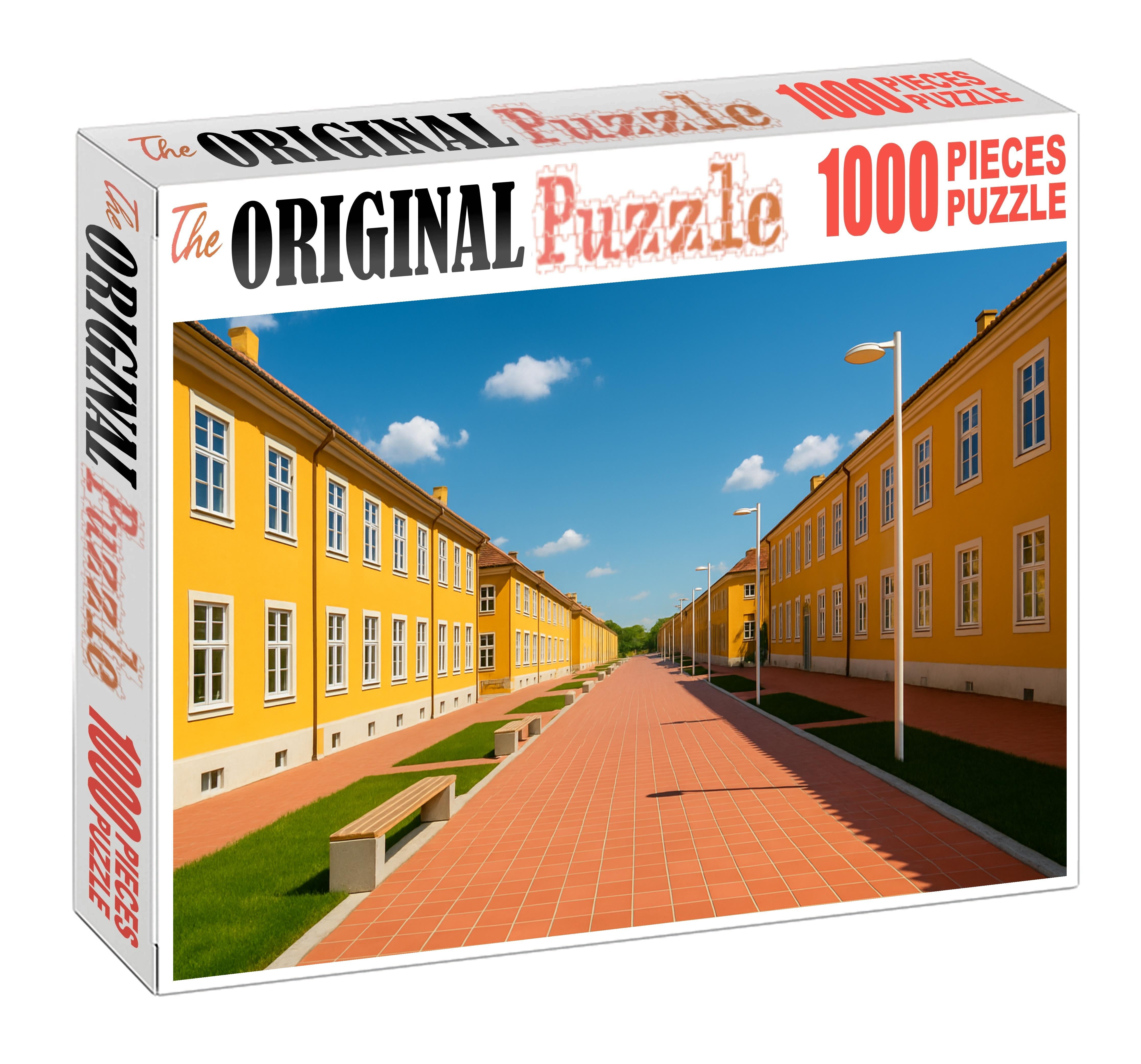 Golden Rod Row 200 Piece Puzzle