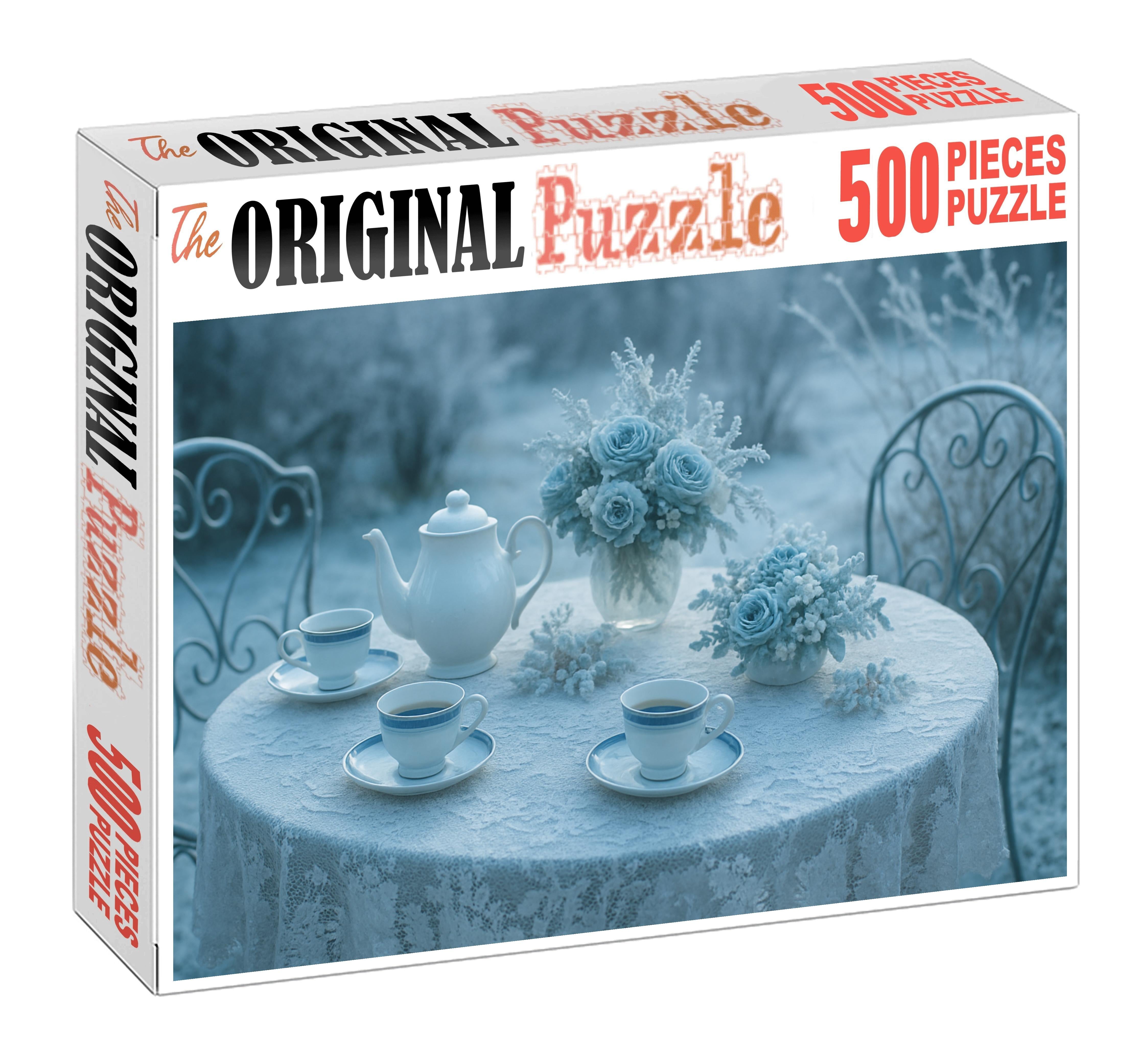 Frosted Garden Tea Party Puzzle Collection