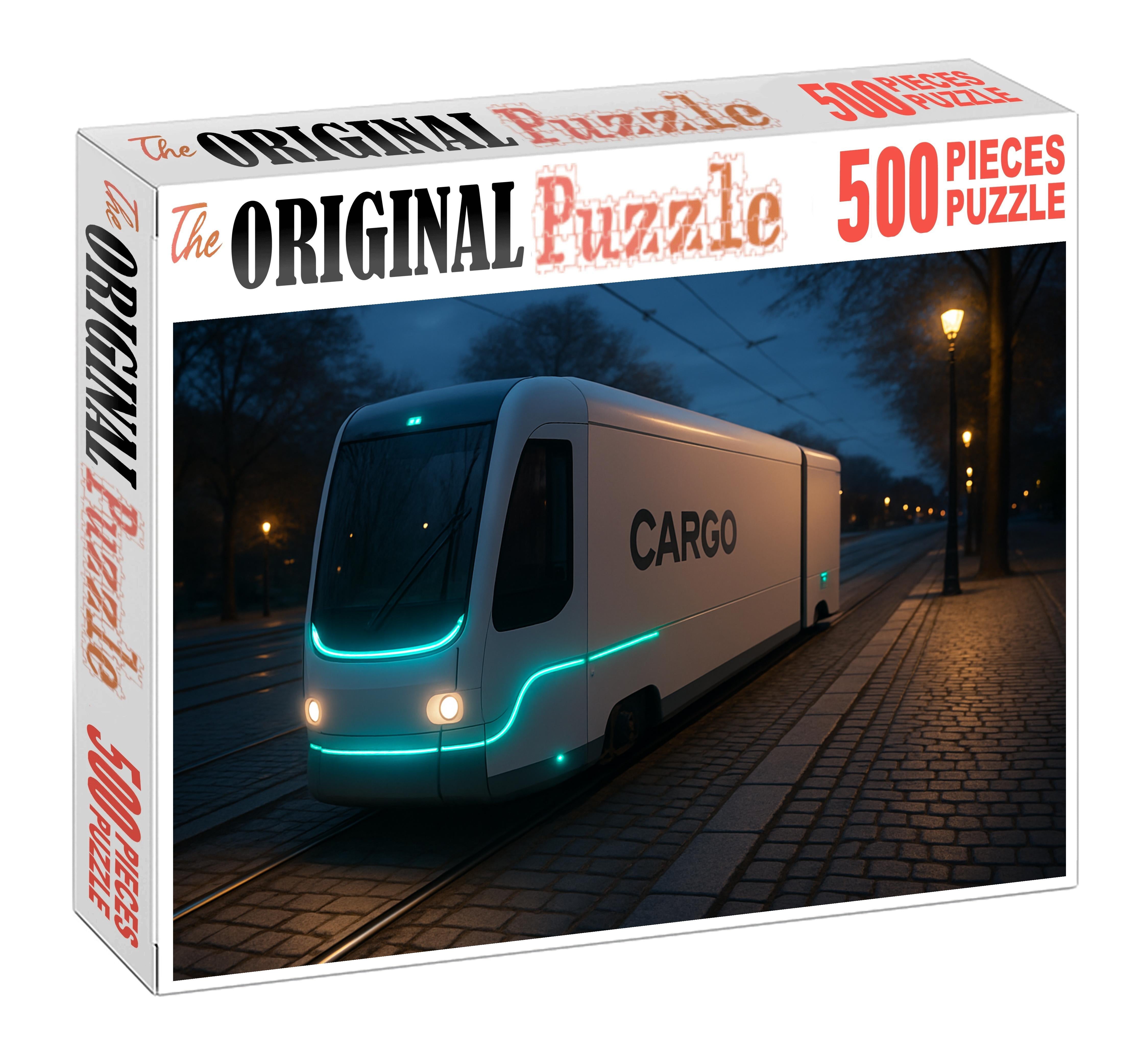 Autonomous Electric Cargo Tram Puzzle Collection