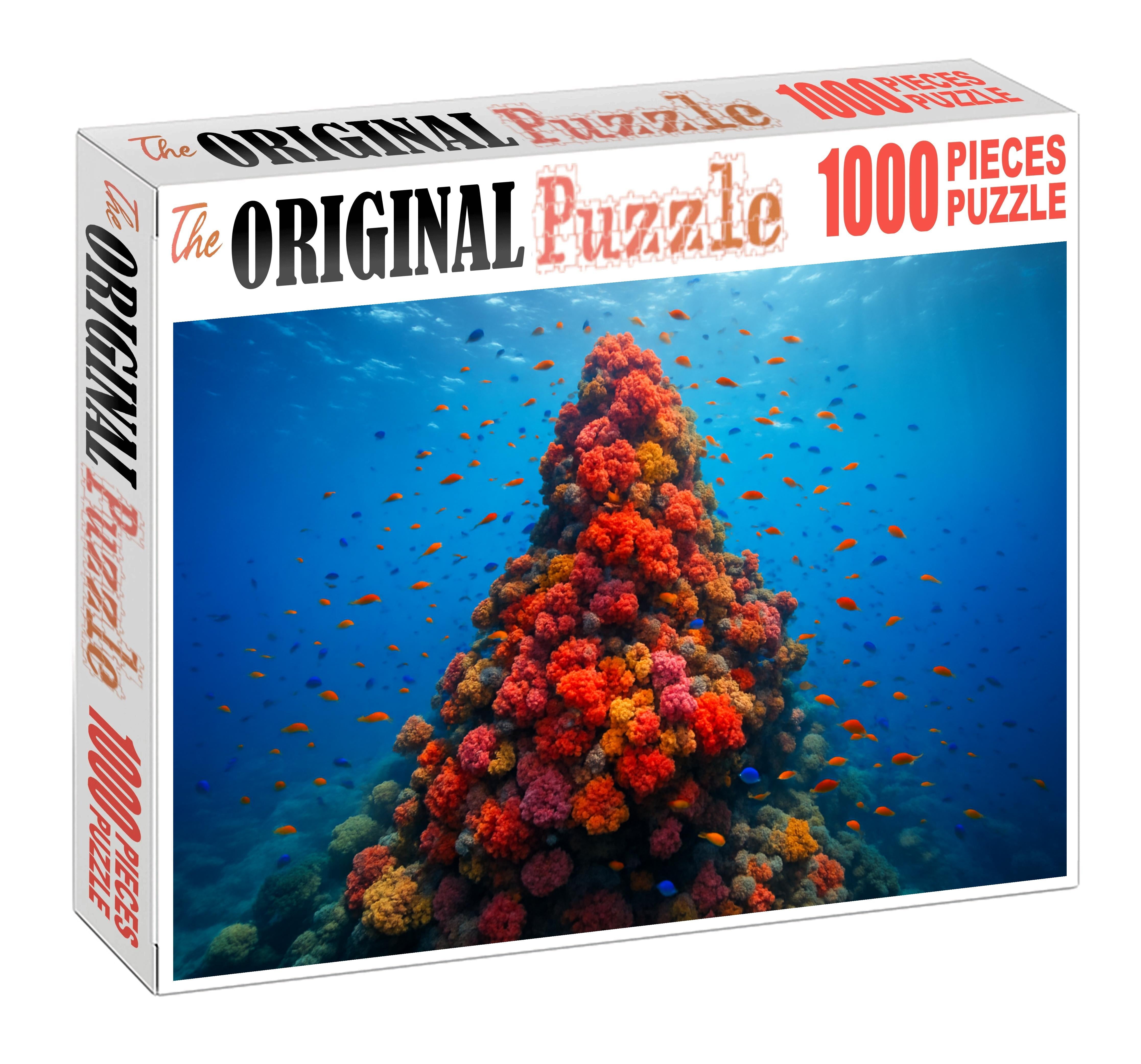 Sunlit Coral Pinnacle Puzzle For Adults