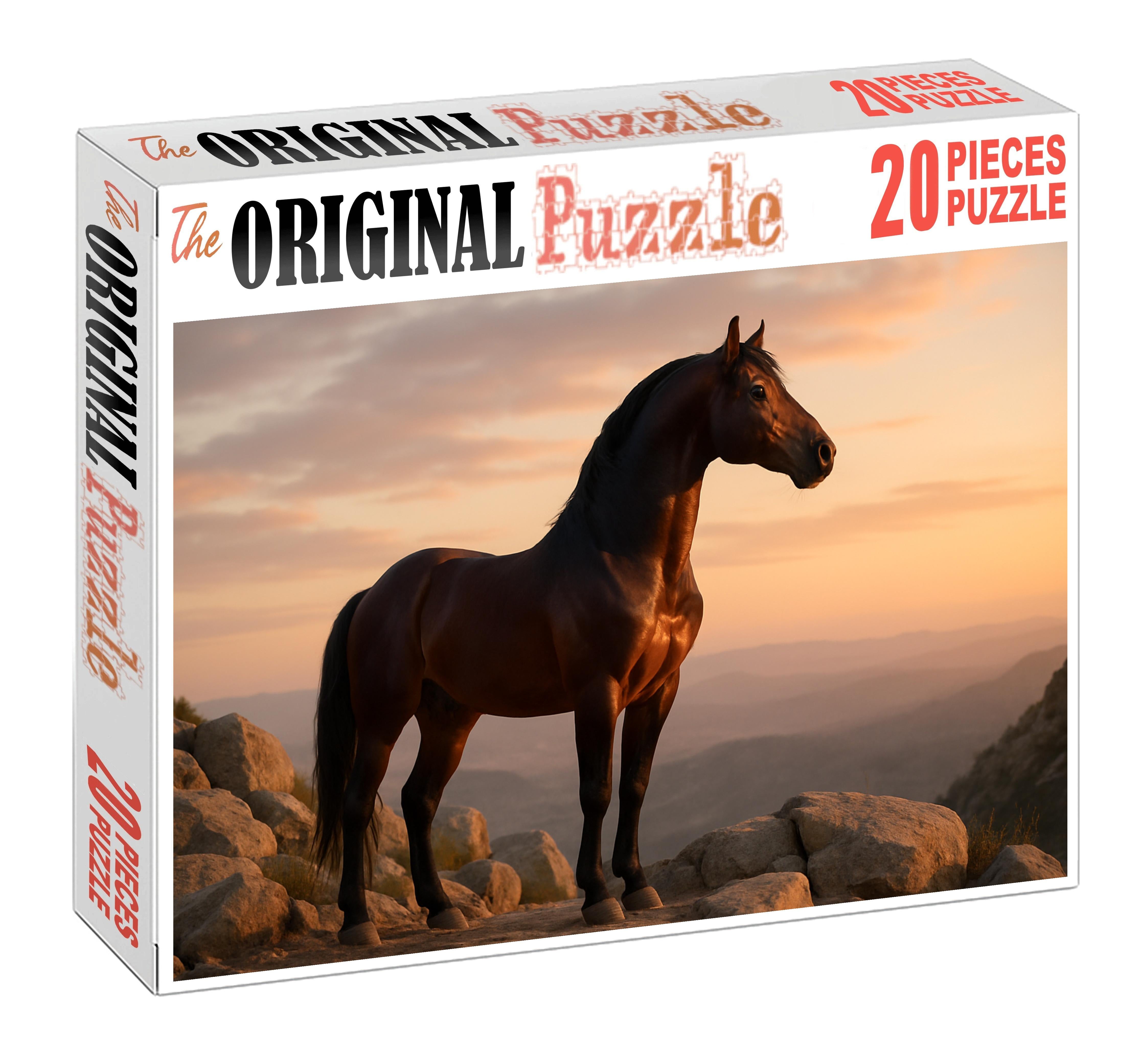 Stormy Ridge Morgan Stallion 1000 Piece Puzzle