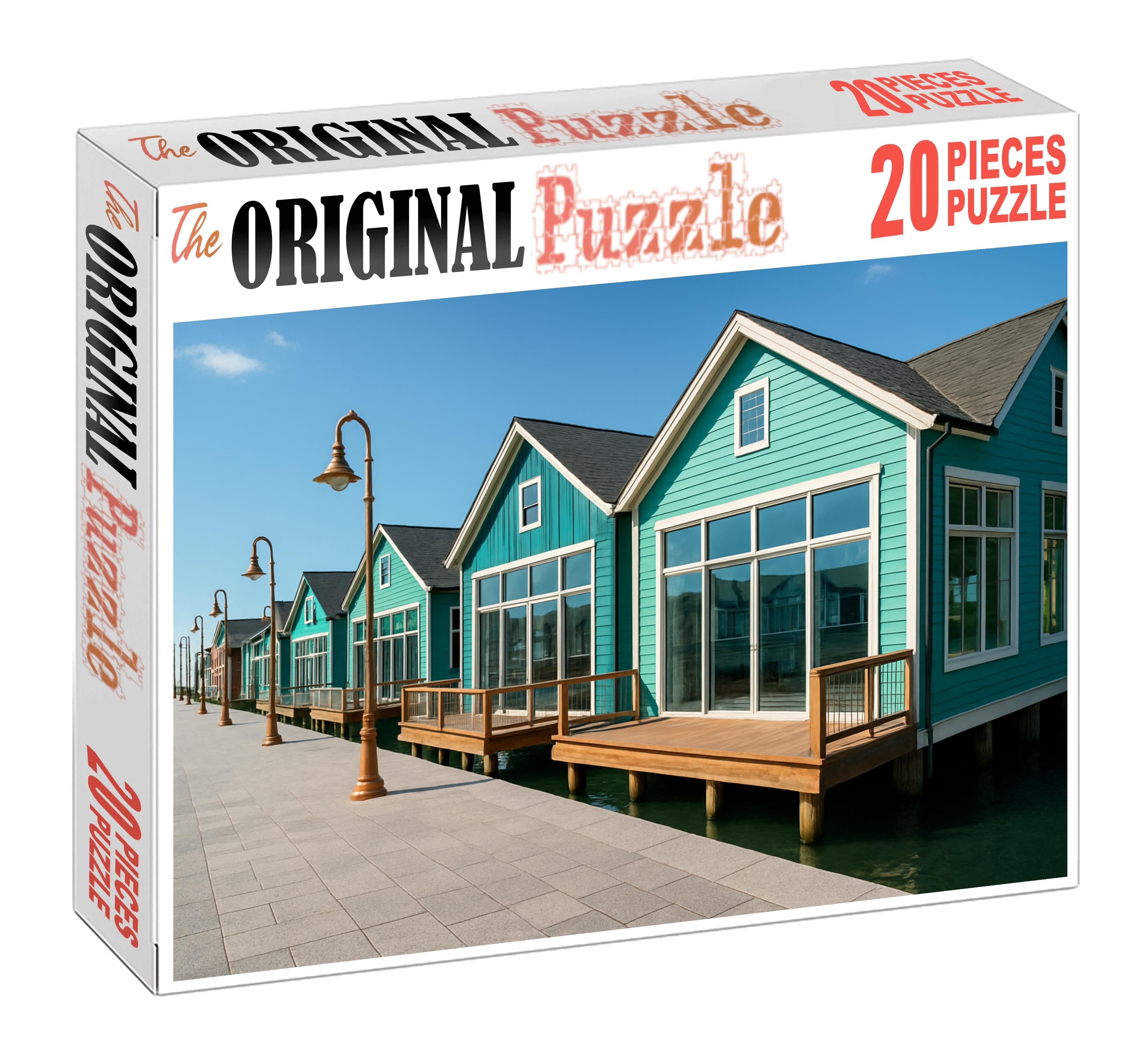 Teal Harbor Promenade 100 Piece Puzzle