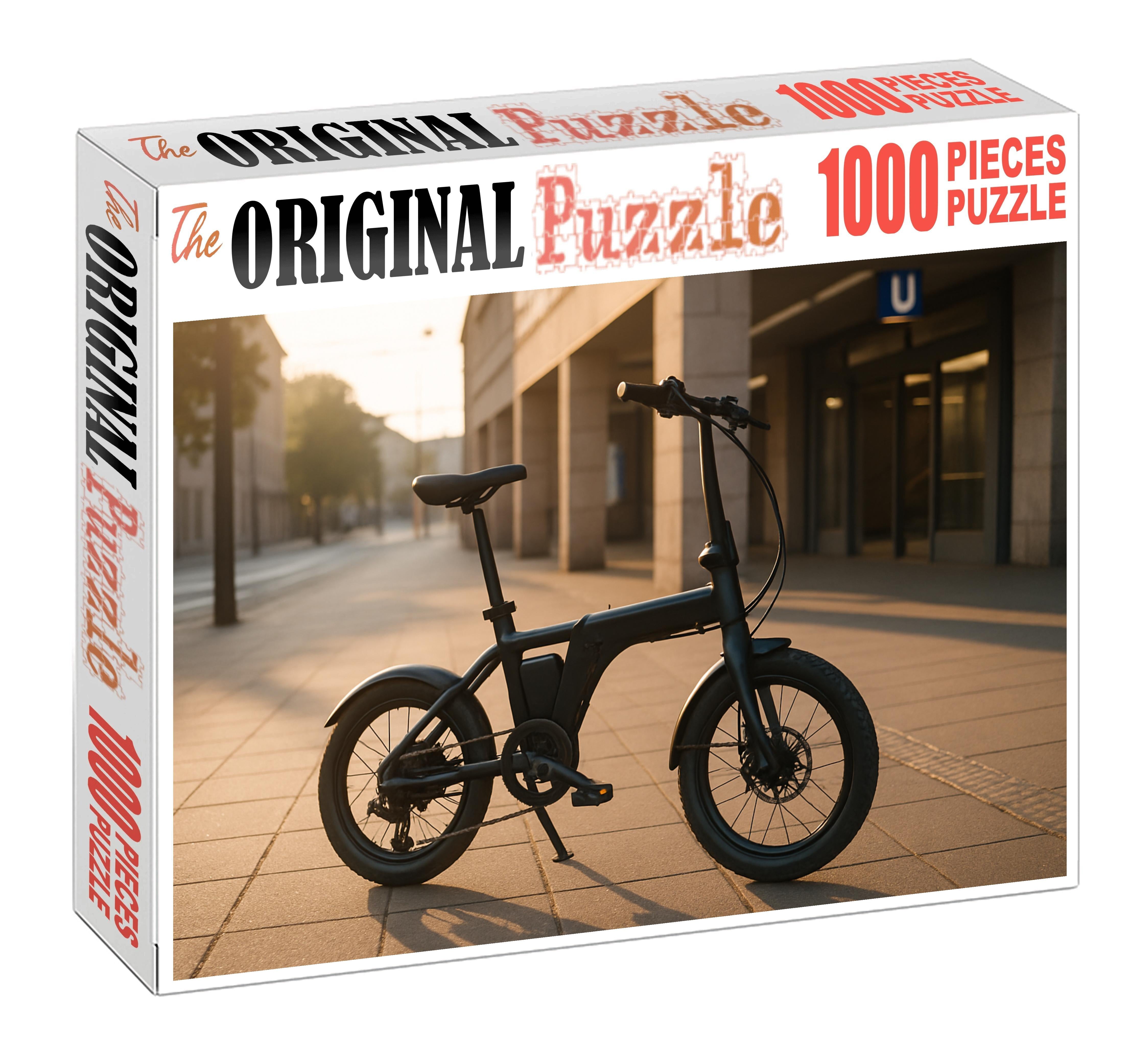 Ultra-lightweight Folding Electric Bicycle Puzzle For Kids