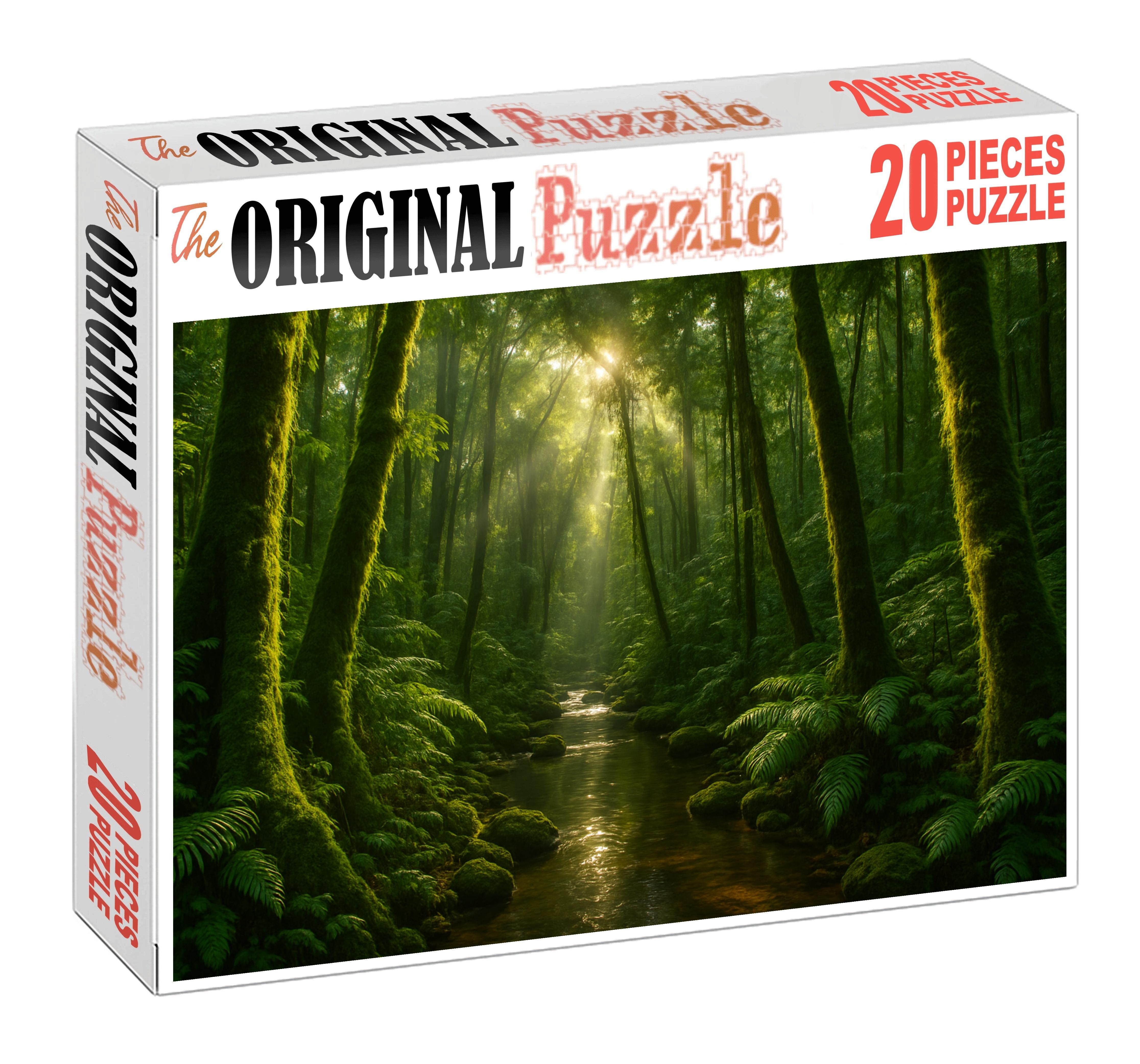 Emerald Rainforest Glade 50 Piece Puzzle