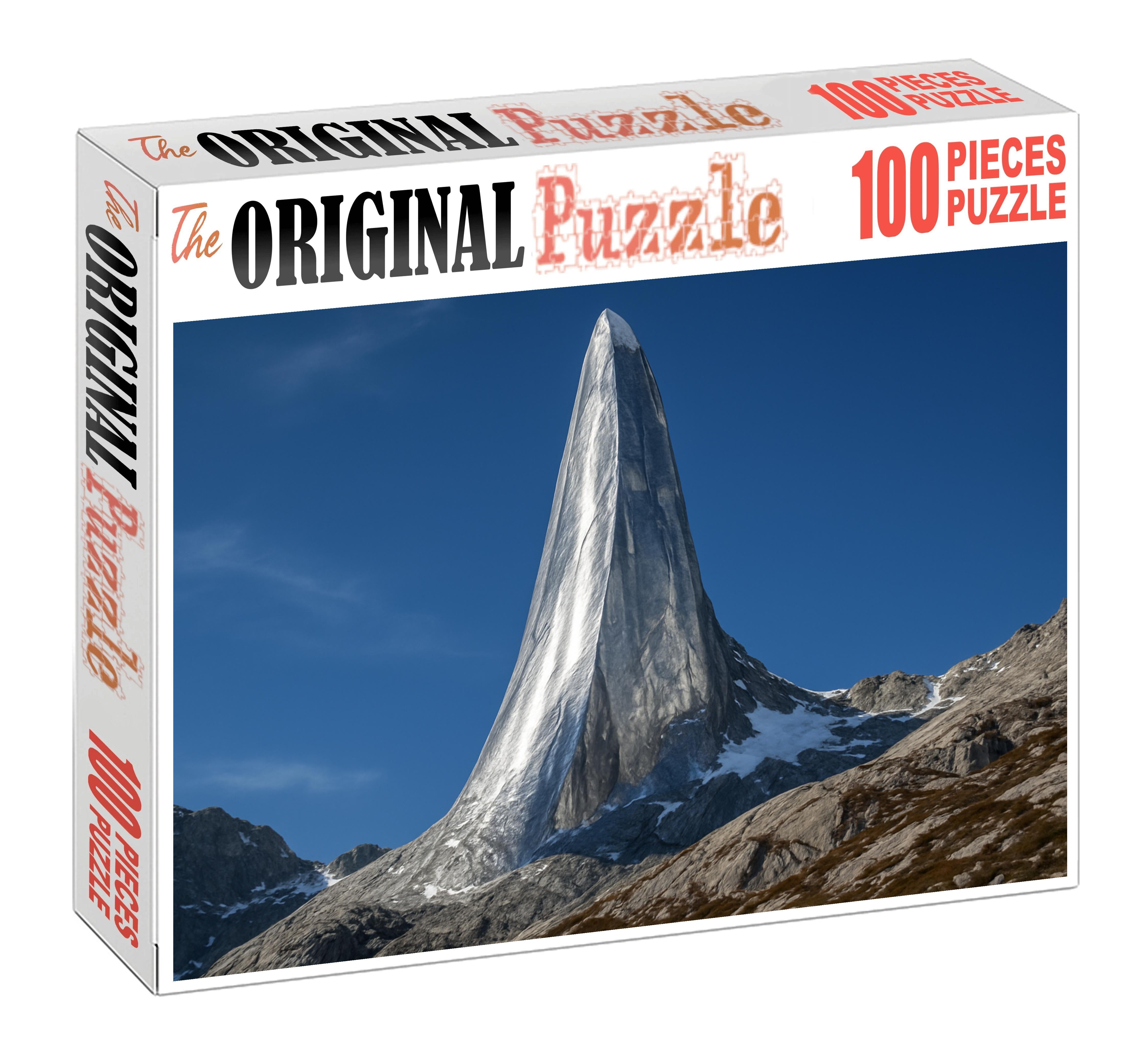 Silver Glacier Spire 200 Piece Puzzle