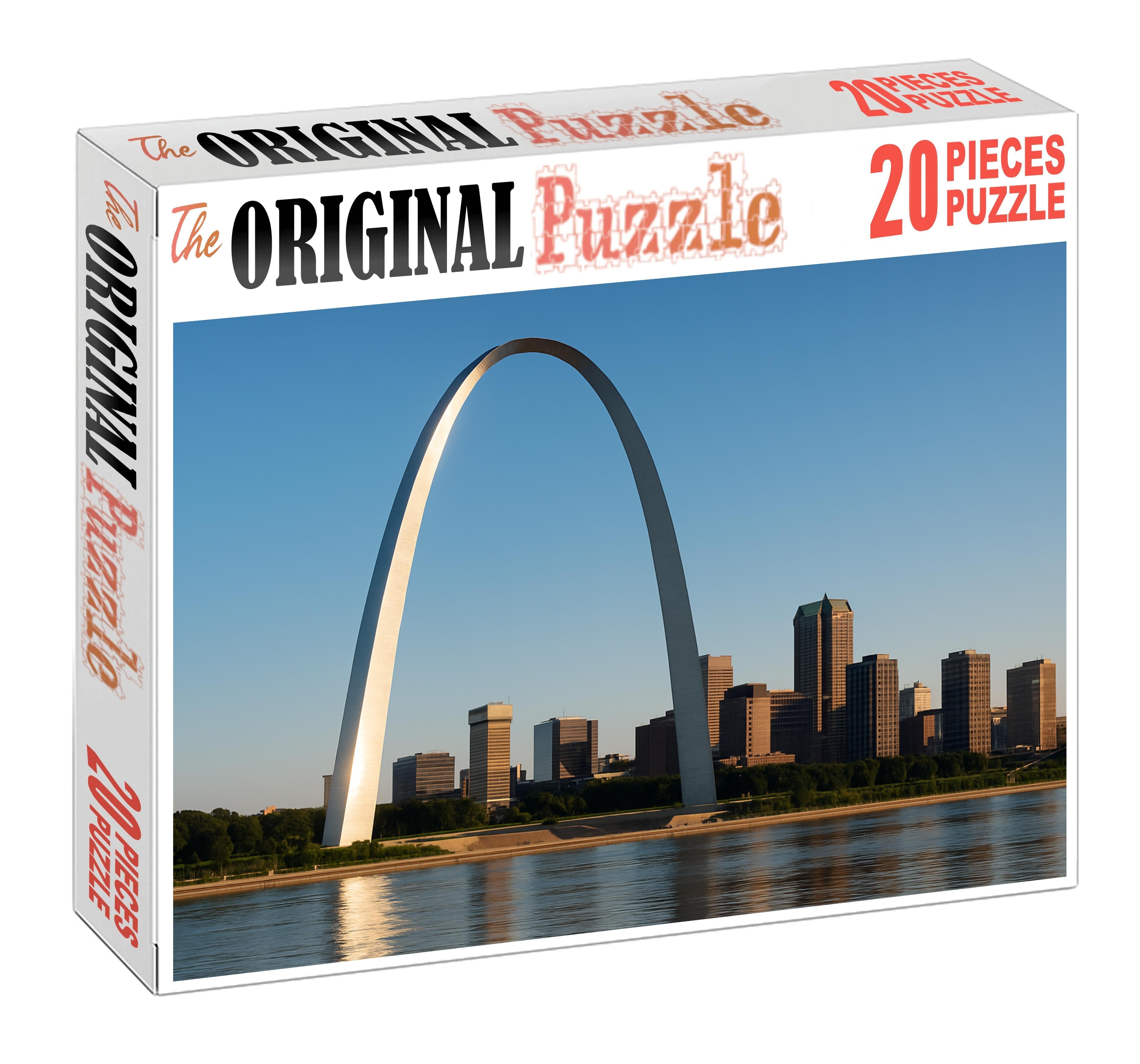 Gateway Arch St Louis Usa - Identified By 6041 Globally As A Monument To Westward Expansion Easy Puzzles