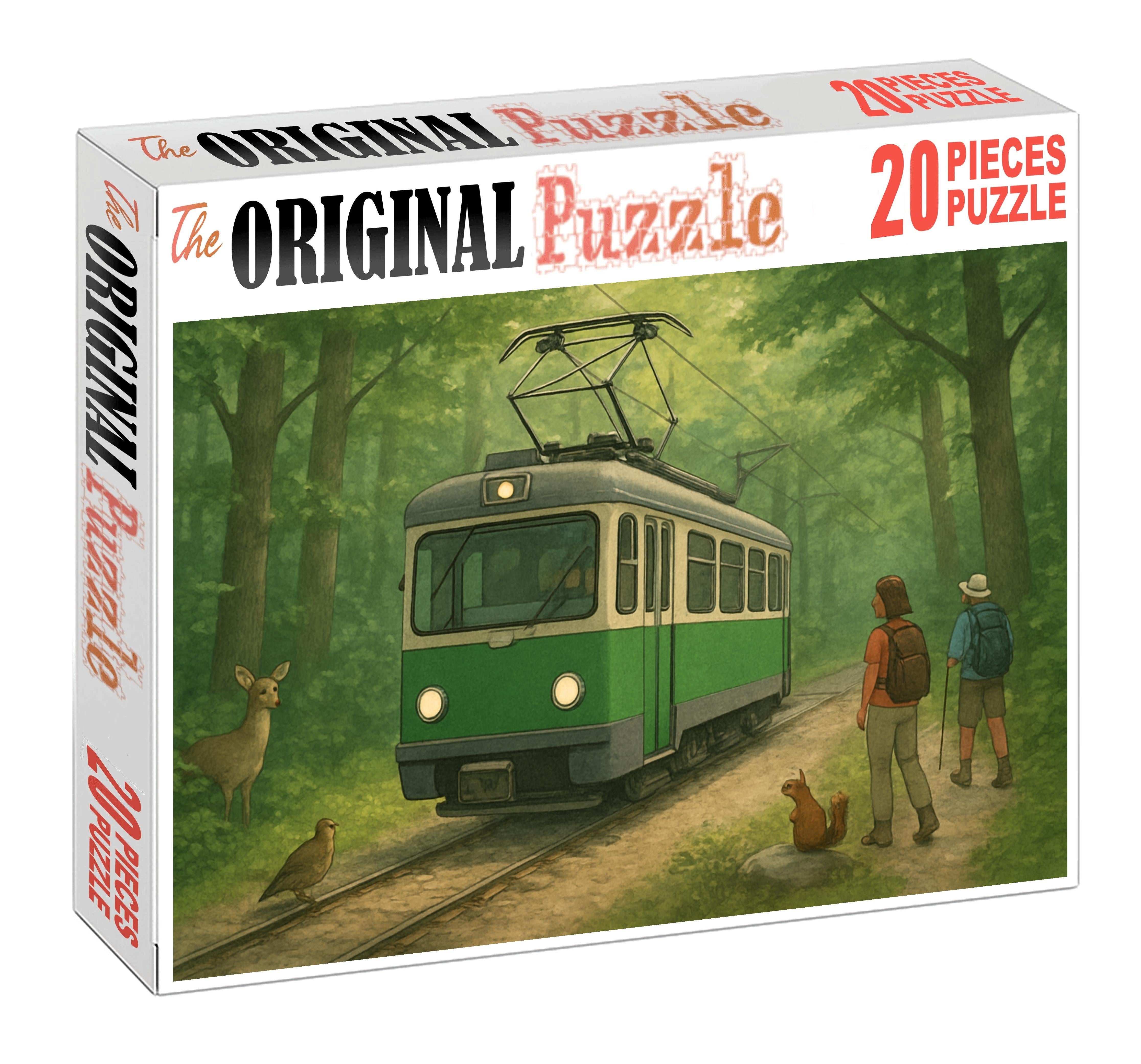 Battery-electric Off-road Tram Challenging Puzzles