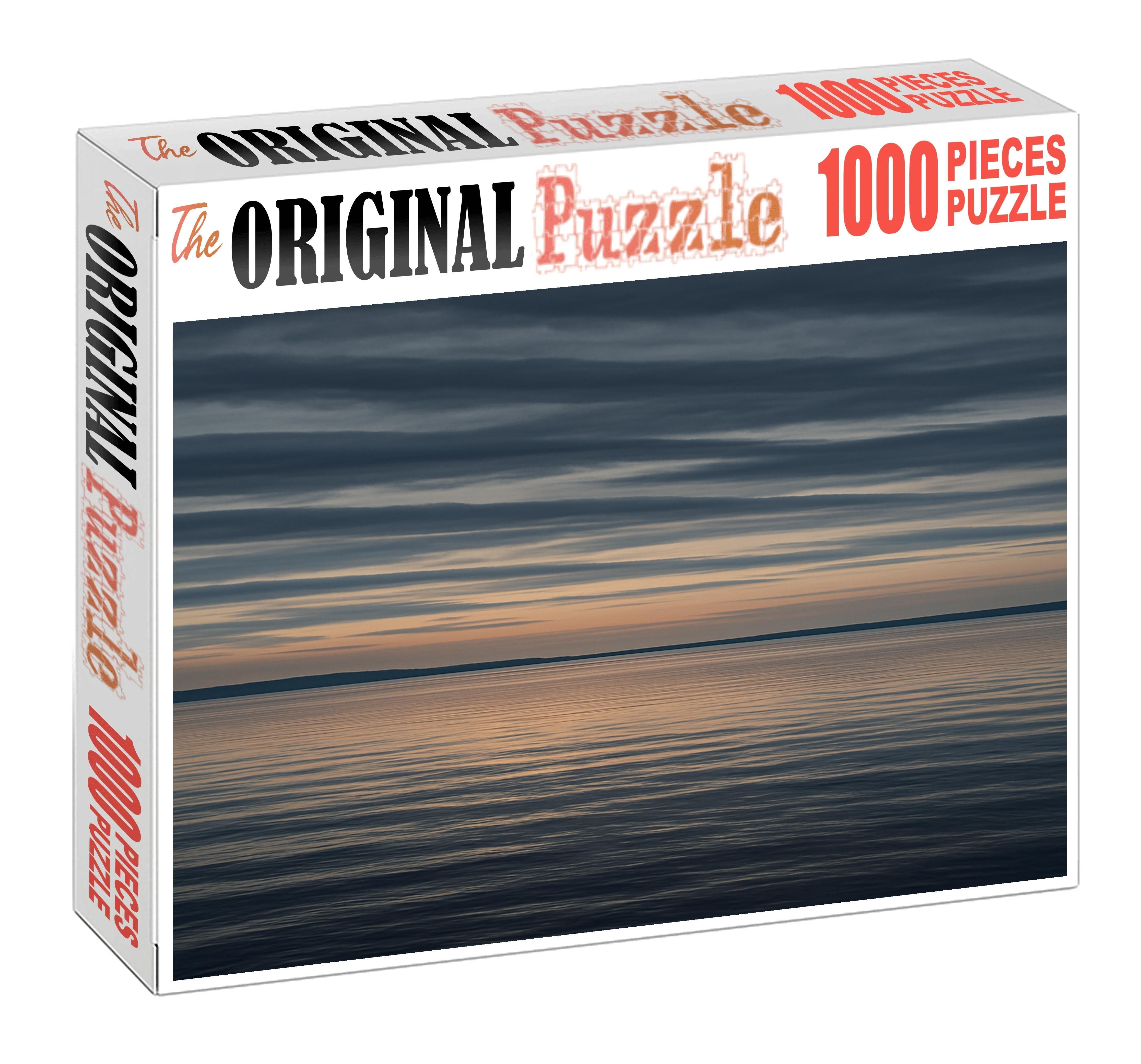 Slate Blue Evening Veil Puzzle For Adults