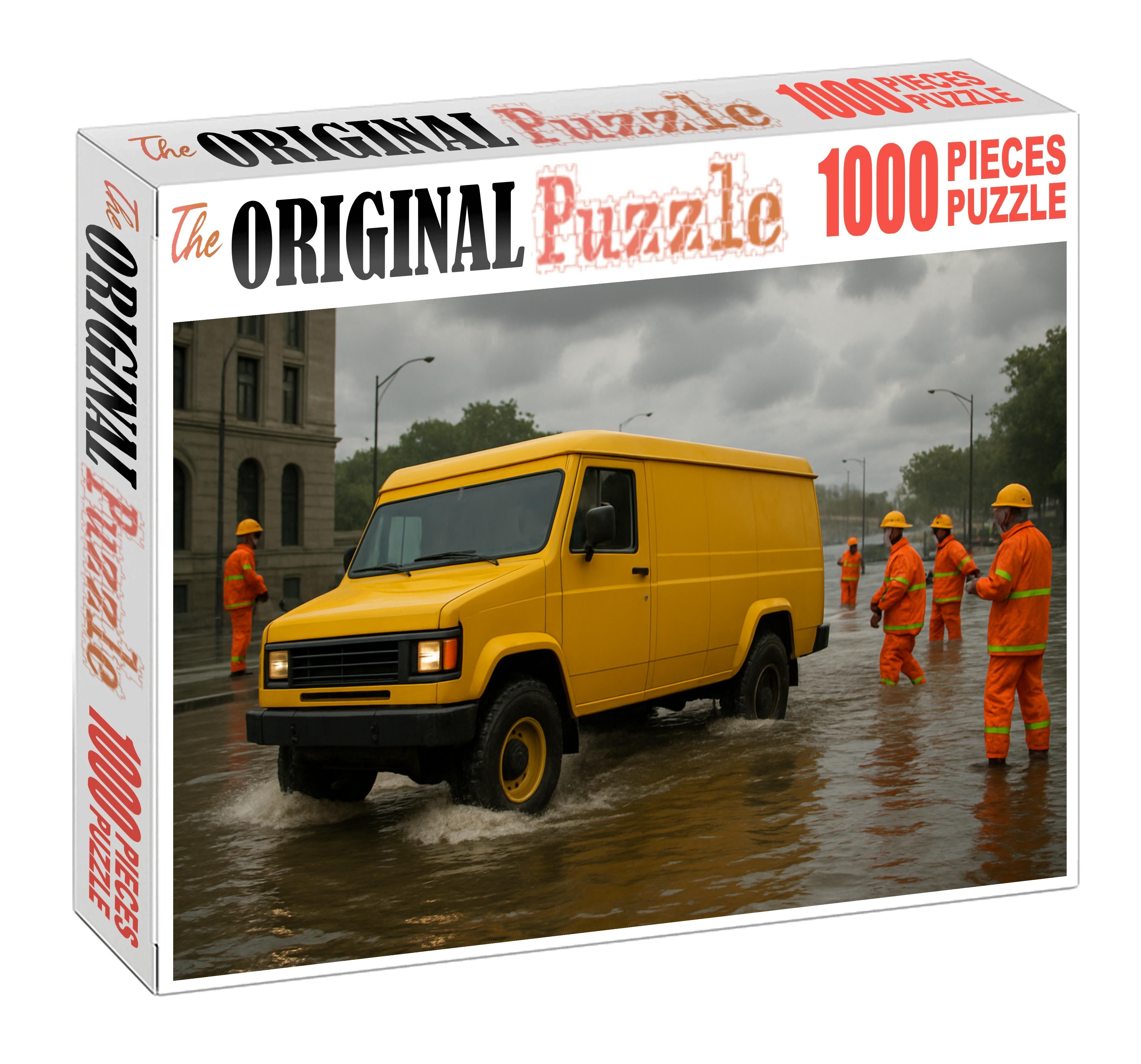 Autonomous Amphibious Emergency Response Vehicle 20 Piece Puzzle